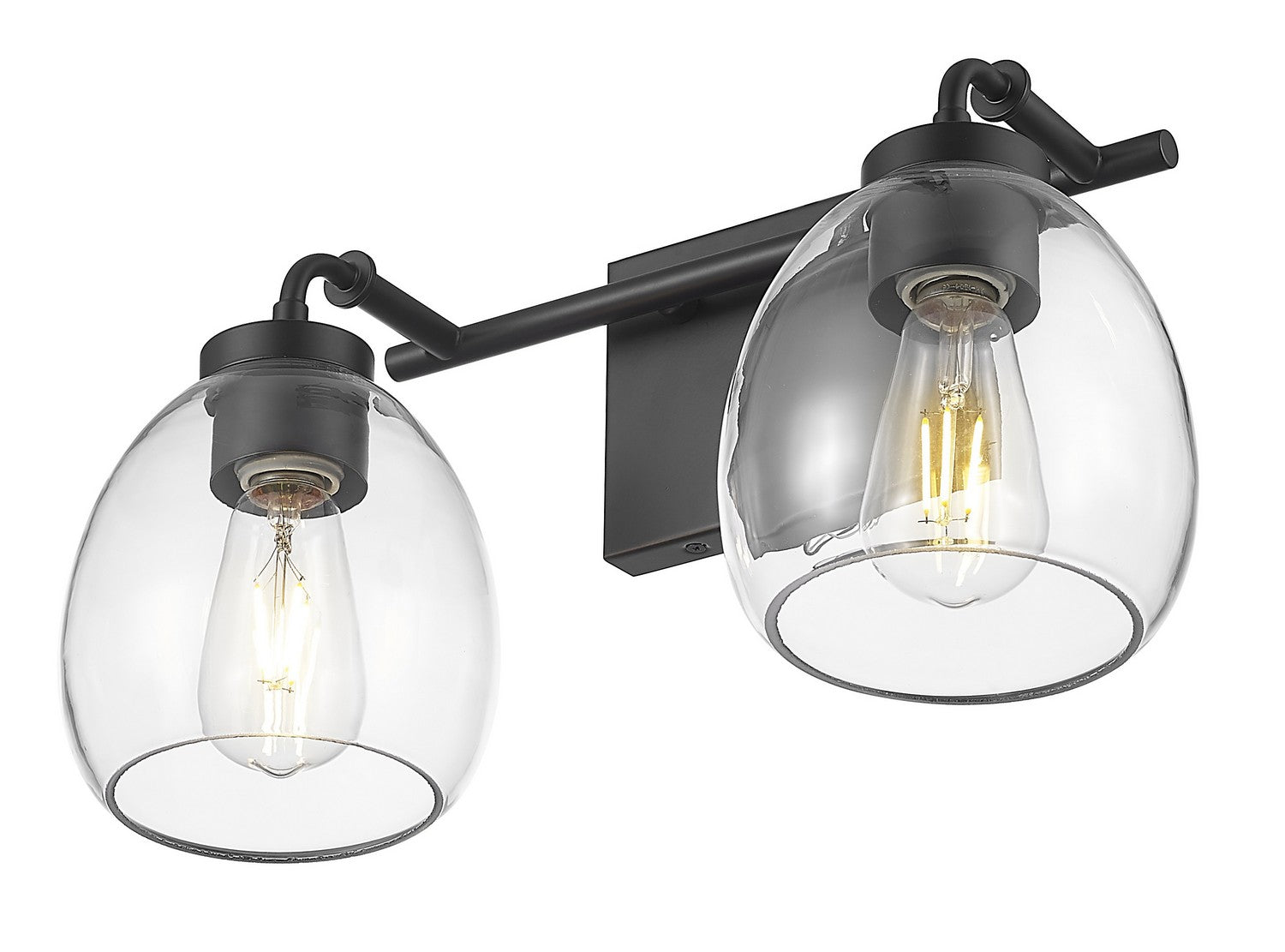 Acclaim Lighting - IN40061BK - Two Light Vanity - Dawes - Matte Black