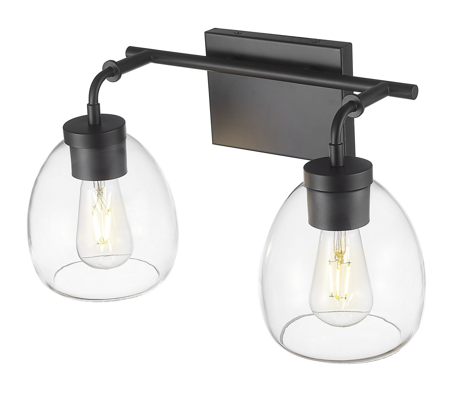 Acclaim Lighting - IN40061BK - Two Light Vanity - Dawes - Matte Black