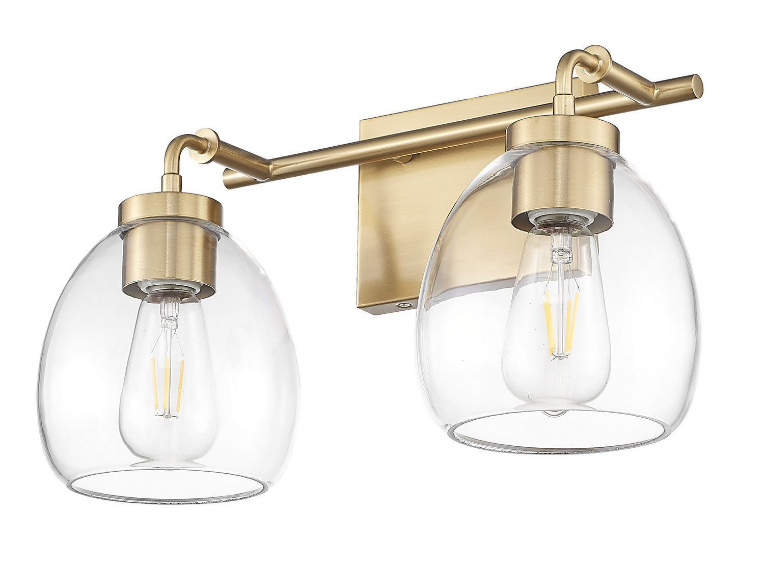 Acclaim Lighting - IN40061BR - Two Light Vanity - Dawes - Brass