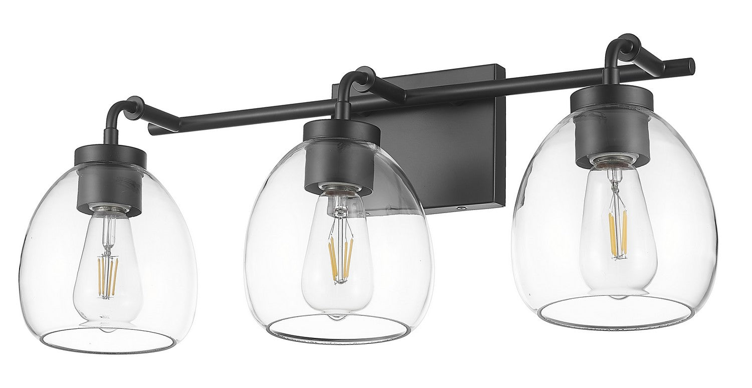 Acclaim Lighting - IN40062BK - Three Light Vanity - Dawes - Matte Black