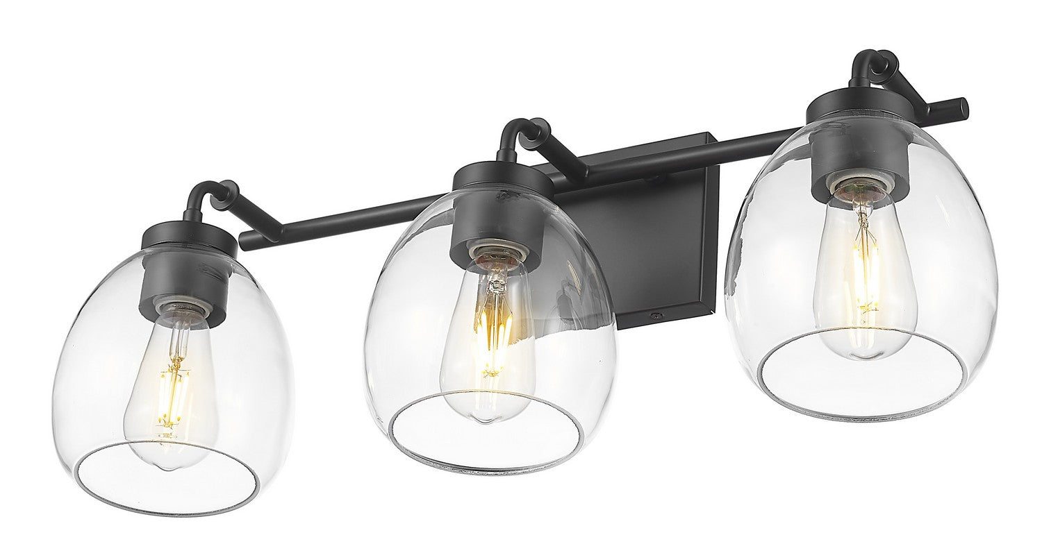 Acclaim Lighting - IN40062BK - Three Light Vanity - Dawes - Matte Black