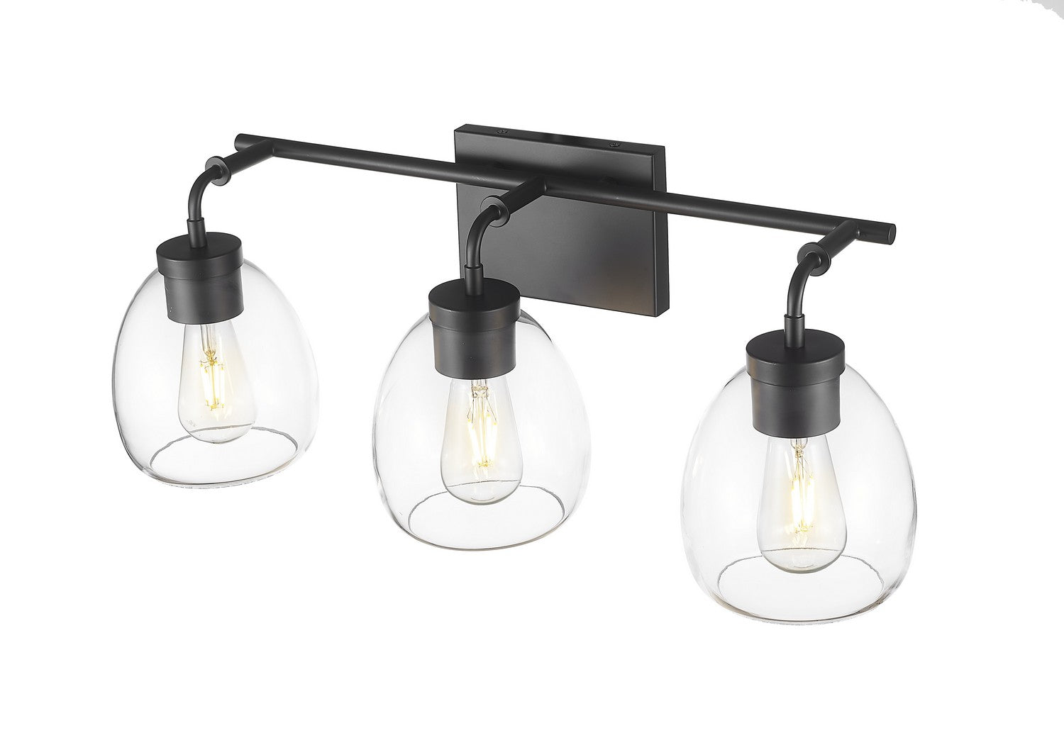 Acclaim Lighting - IN40062BK - Three Light Vanity - Dawes - Matte Black