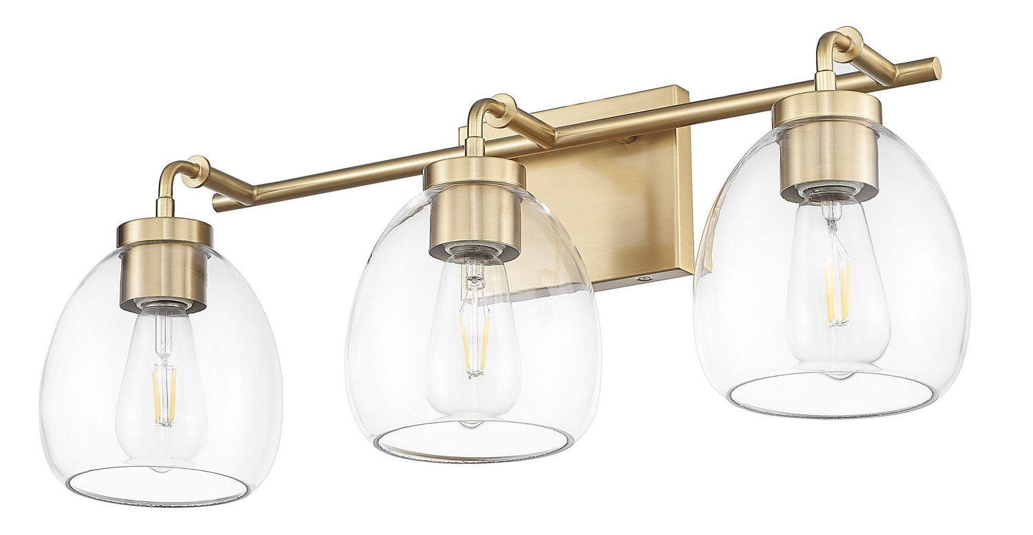 Acclaim Lighting - IN40062BR - Three Light Vanity - Dawes - Brass