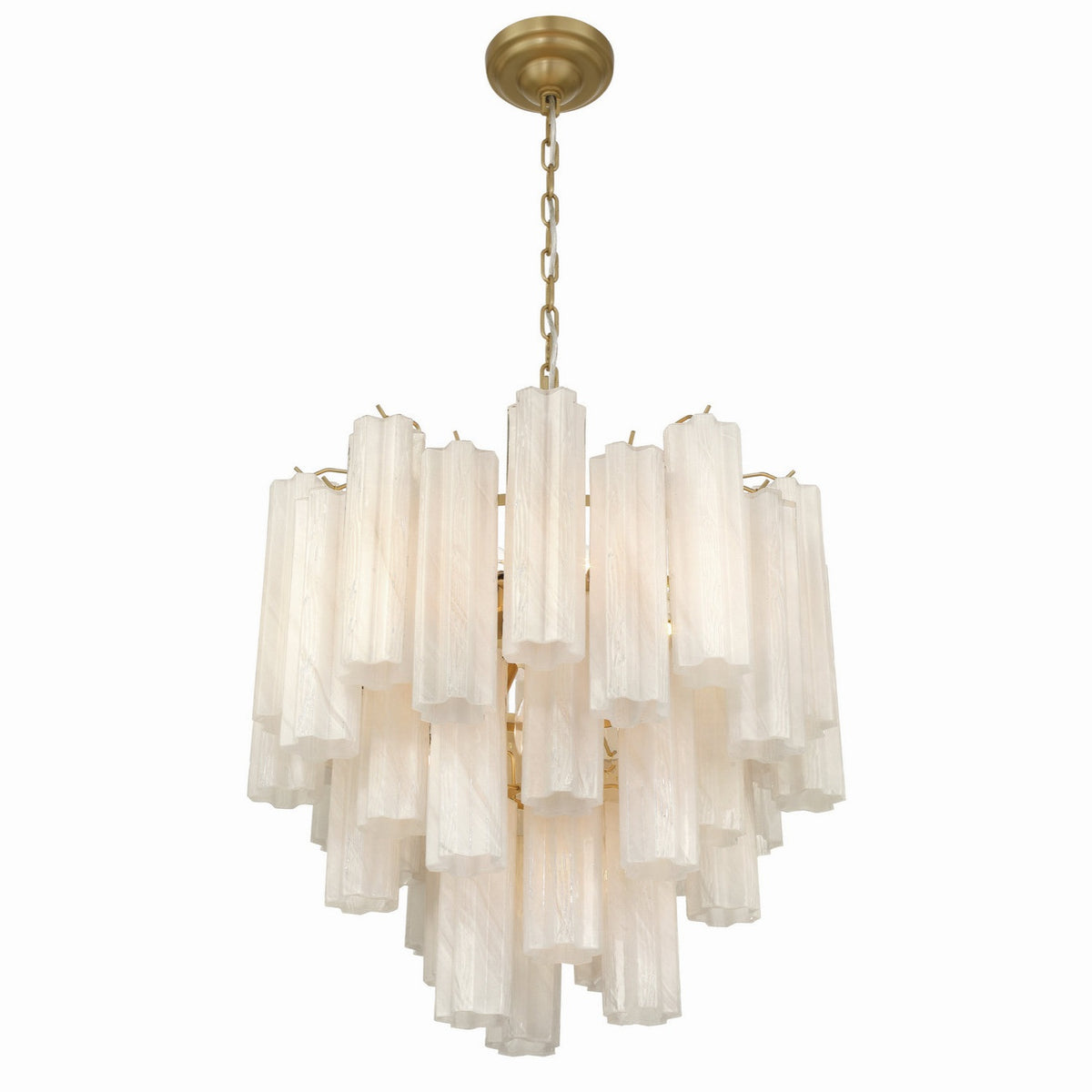 Artcraft - AC12100WH - 11 Light Chandelier - Sophia - Brushed Brass