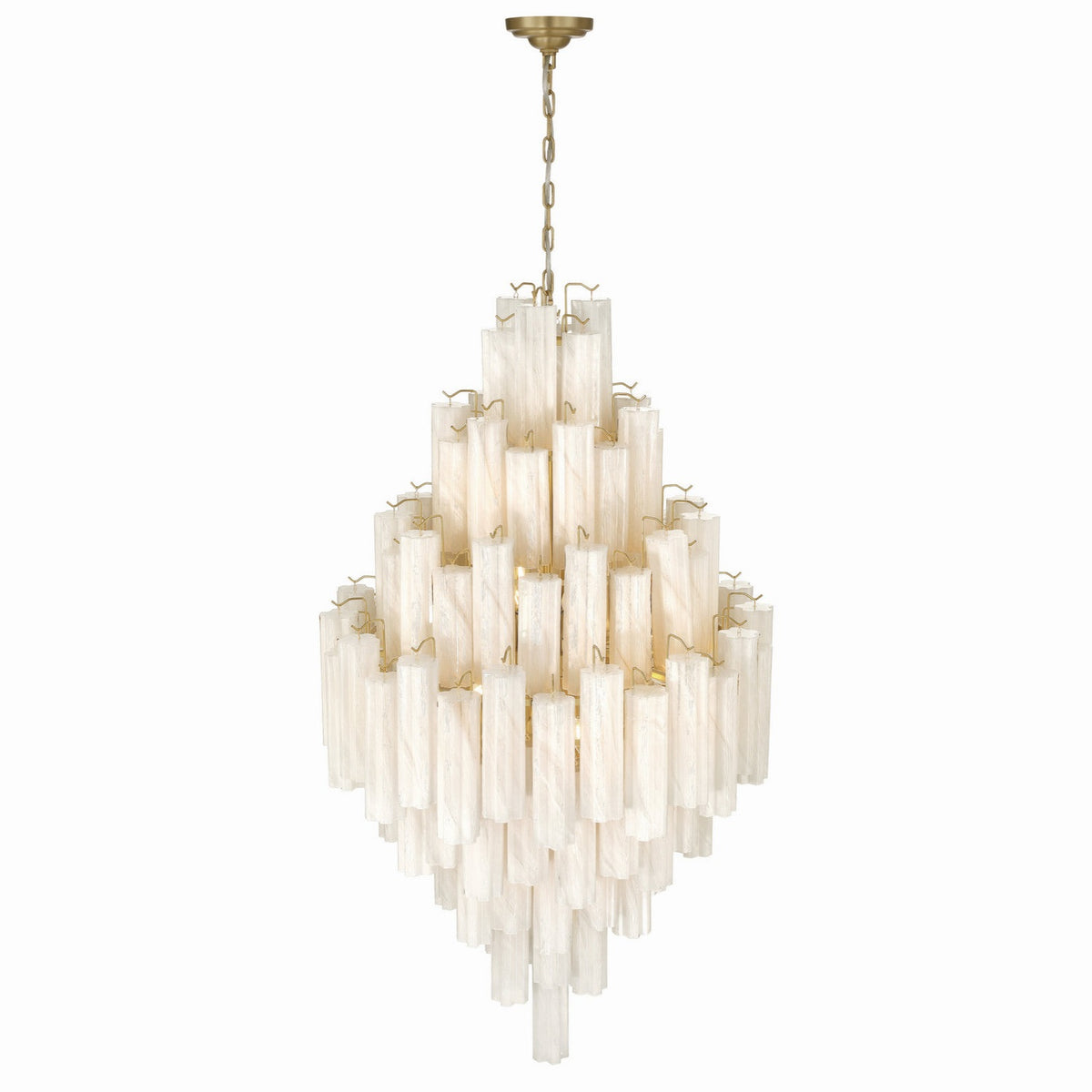 Artcraft - AC12104WH - 29 Light Foyer Pendant - Sophia - Brushed Brass