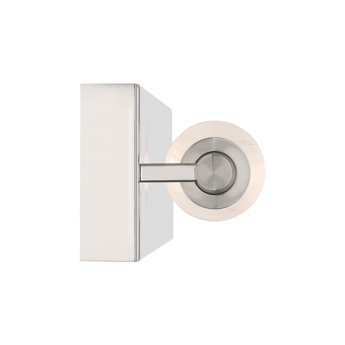 Golden - 3726-WSC27 PN-CY - LED Wall Sconce - Crystallo - Polished Nickel
