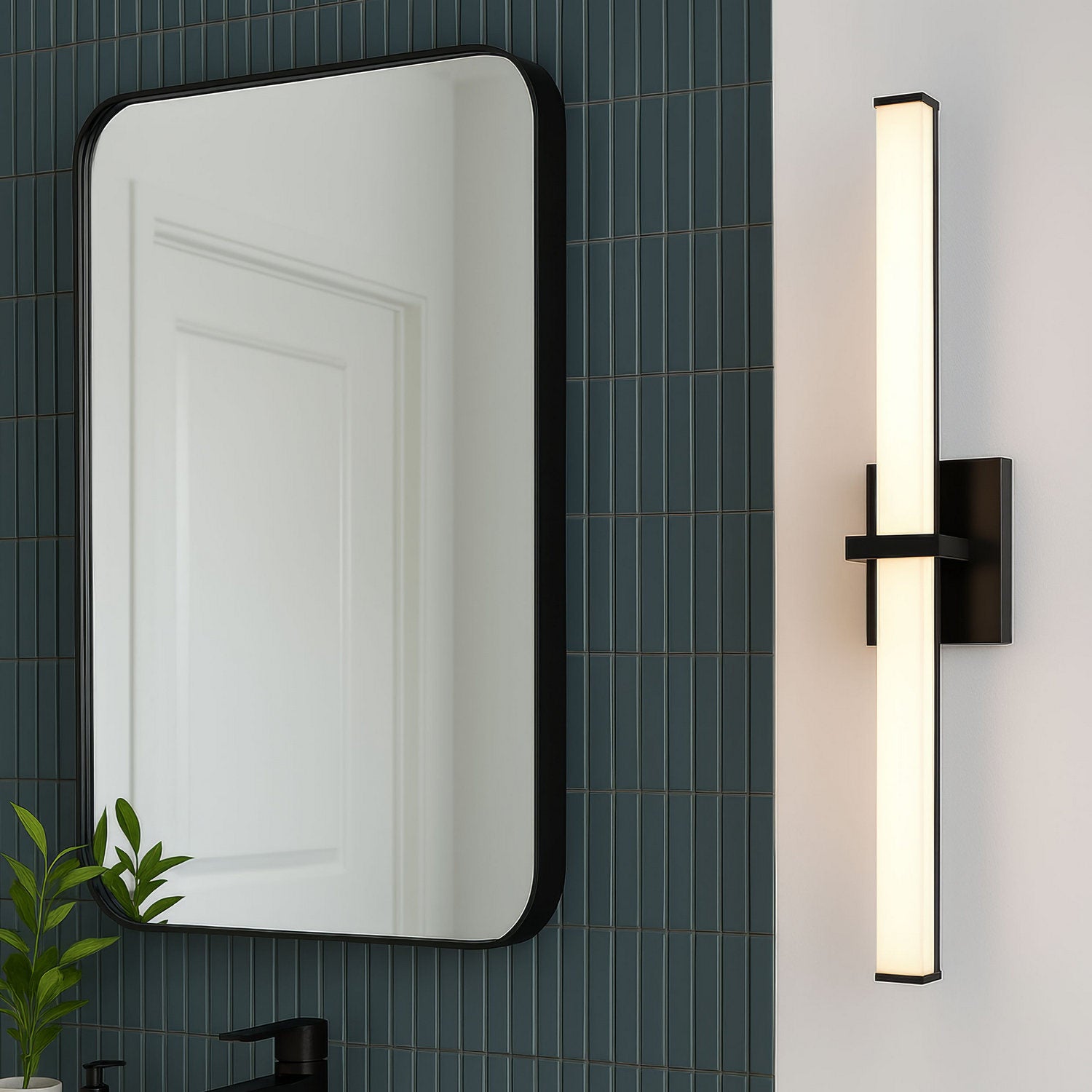Golden - 5623-B30 BLK-OP - LED Bath Bar - Elon - Matte Black