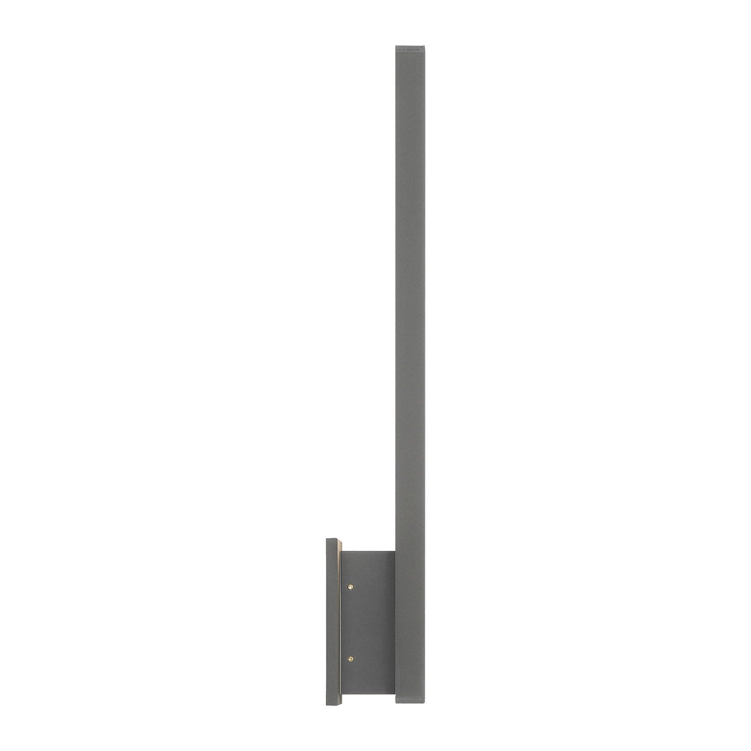 Golden - 8432-OWL18 SGY - LED Outdoor Wall Mount - Enso - Smooth Gray