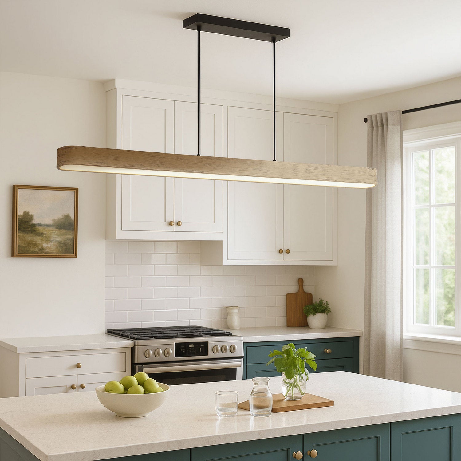 Golden - 4962-48 DW - LED Pendant - Silva - Driftwood