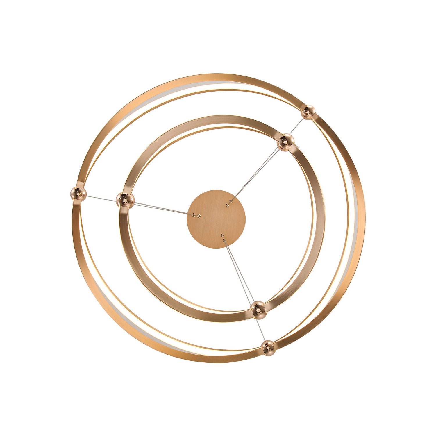 Golden - 7916-32-19 AGL - LED Chandelier - Spirale - Anodized Gold