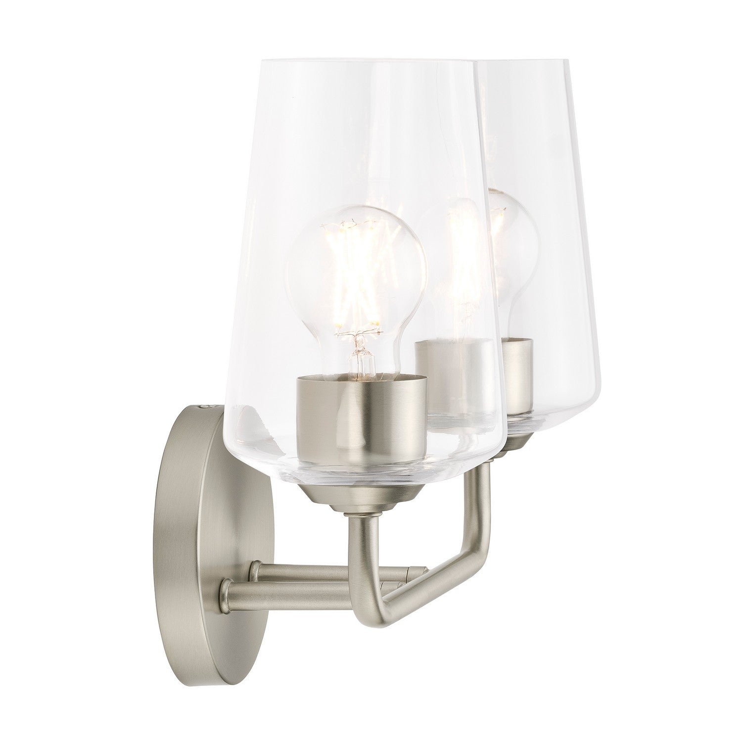 Progress Lighting - P300540-009 - Two Light Bath & Vanity - Celino - Brushed Nickel