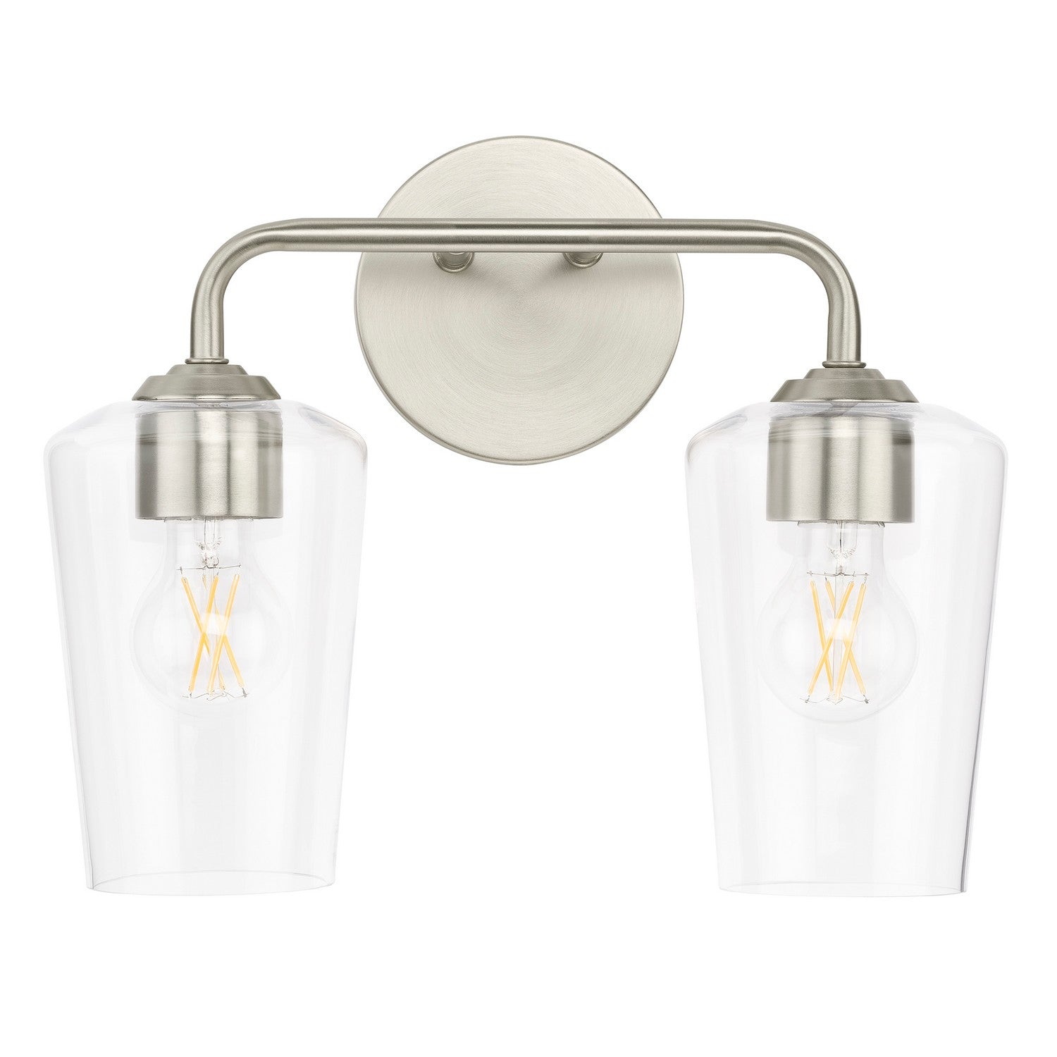 Progress Lighting - P300540-009 - Two Light Bath & Vanity - Celino - Brushed Nickel