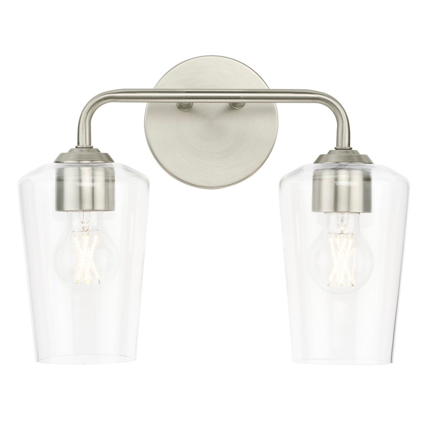 Progress Lighting - P300540-009 - Two Light Bath & Vanity - Celino - Brushed Nickel