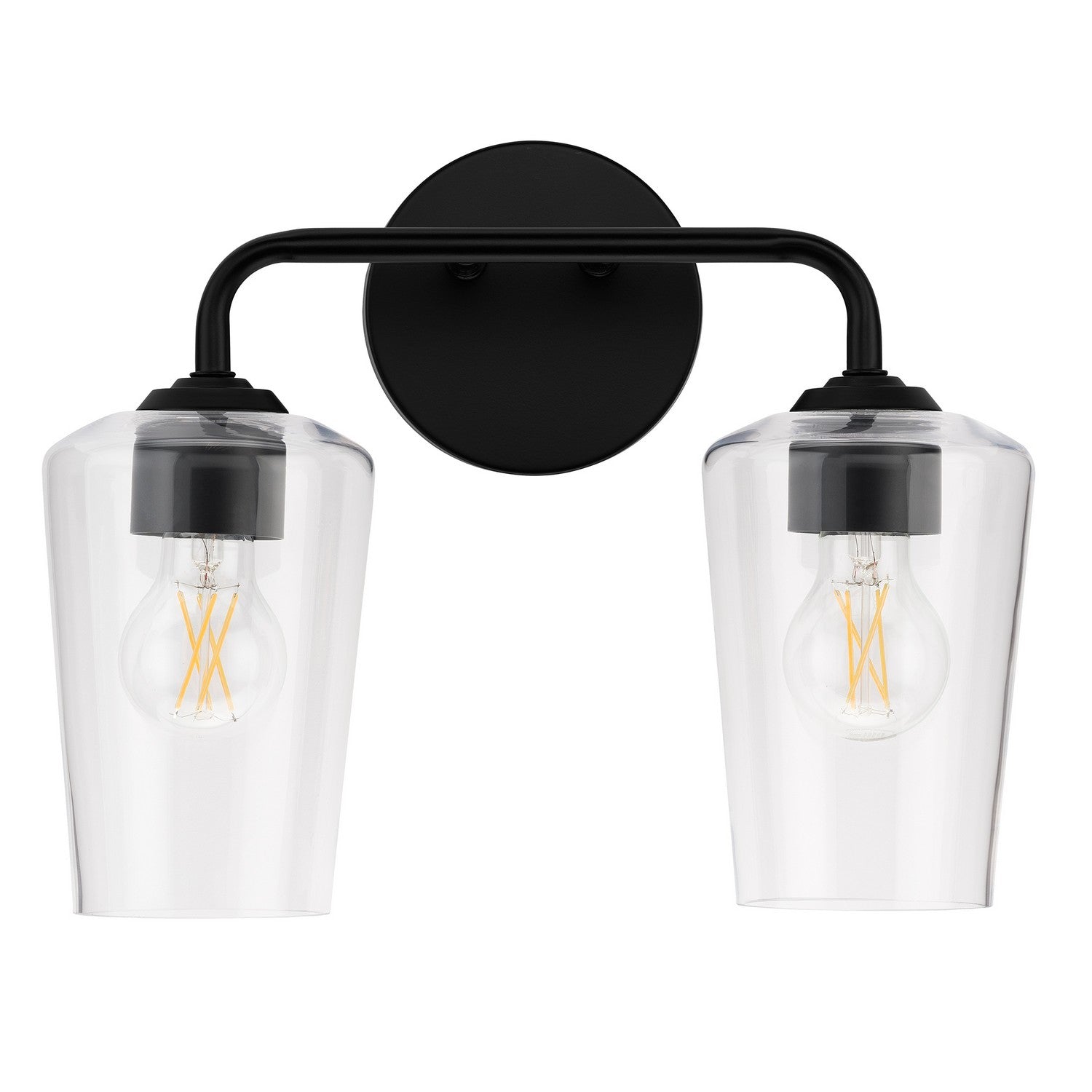 Progress Lighting - P300540-031 - Two Light Bath & Vanity - Celino - Black