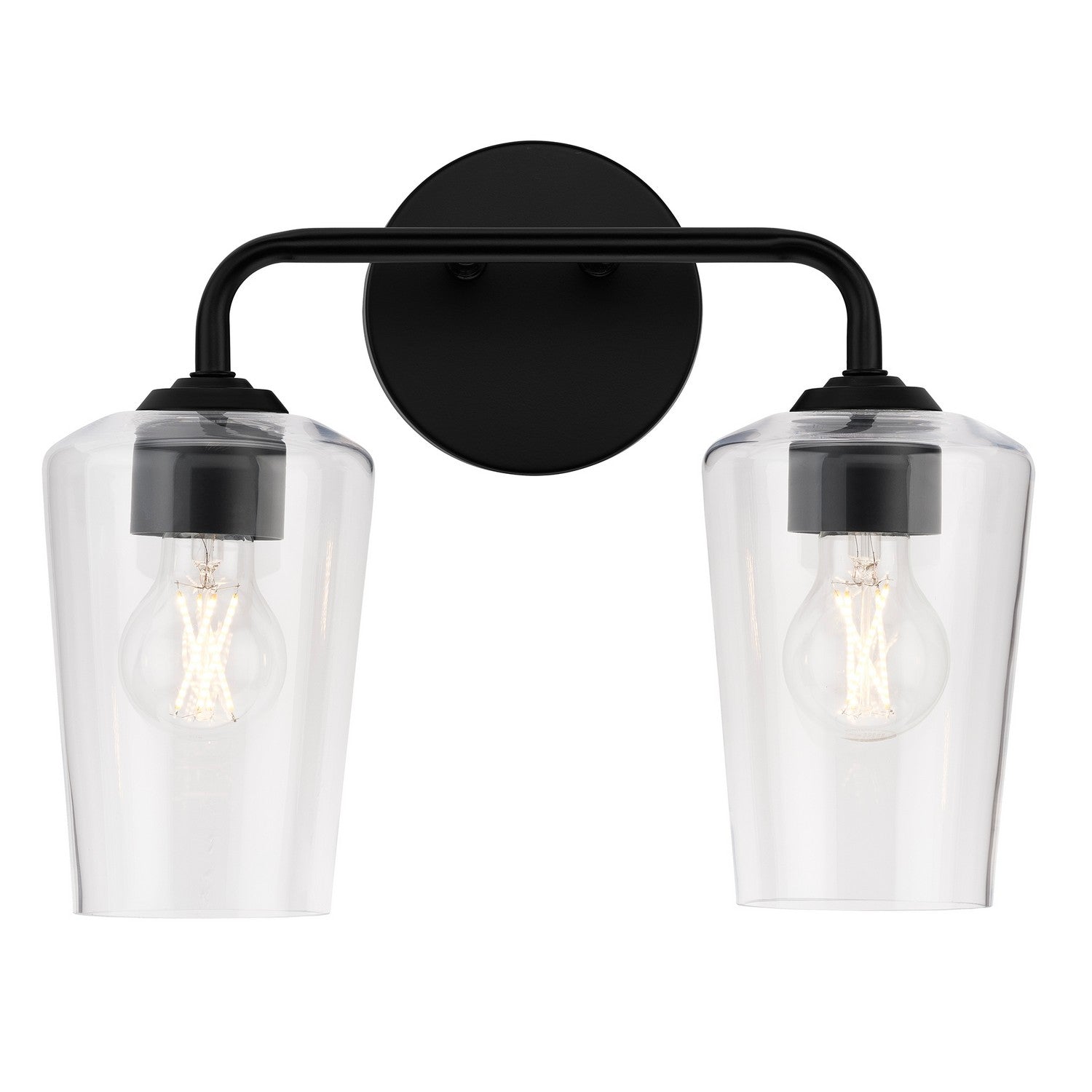 Progress Lighting - P300540-031 - Two Light Bath & Vanity - Celino - Black