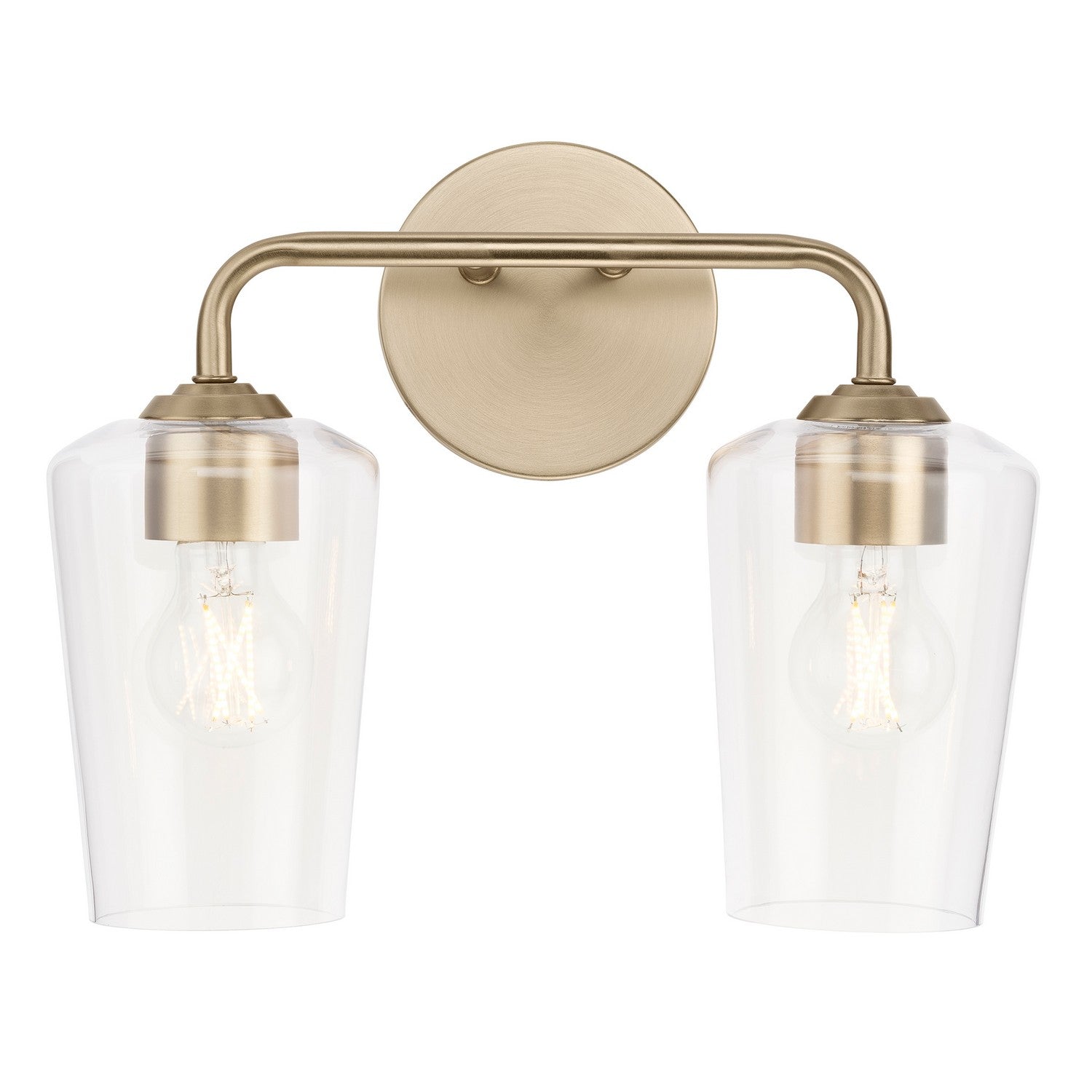 Progress Lighting - P300540-177 - Two Light Bath & Vanity - Celino - Champagne Bronze