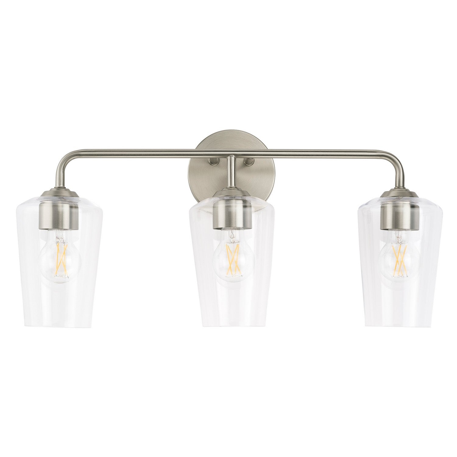 Progress Lighting - P300541-009 - Three Light Bath & Vanity - Celino - Brushed Nickel