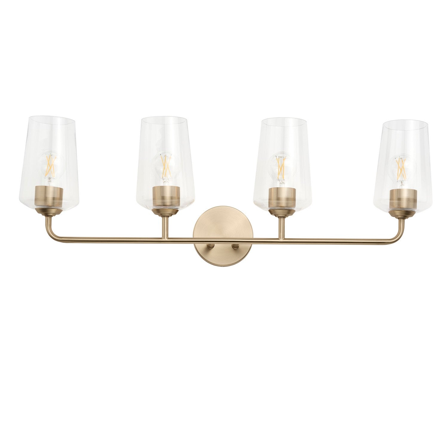 Progress Lighting - P300542-177 - Four Light Bath & Vanity - Celino - Champagne Bronze
