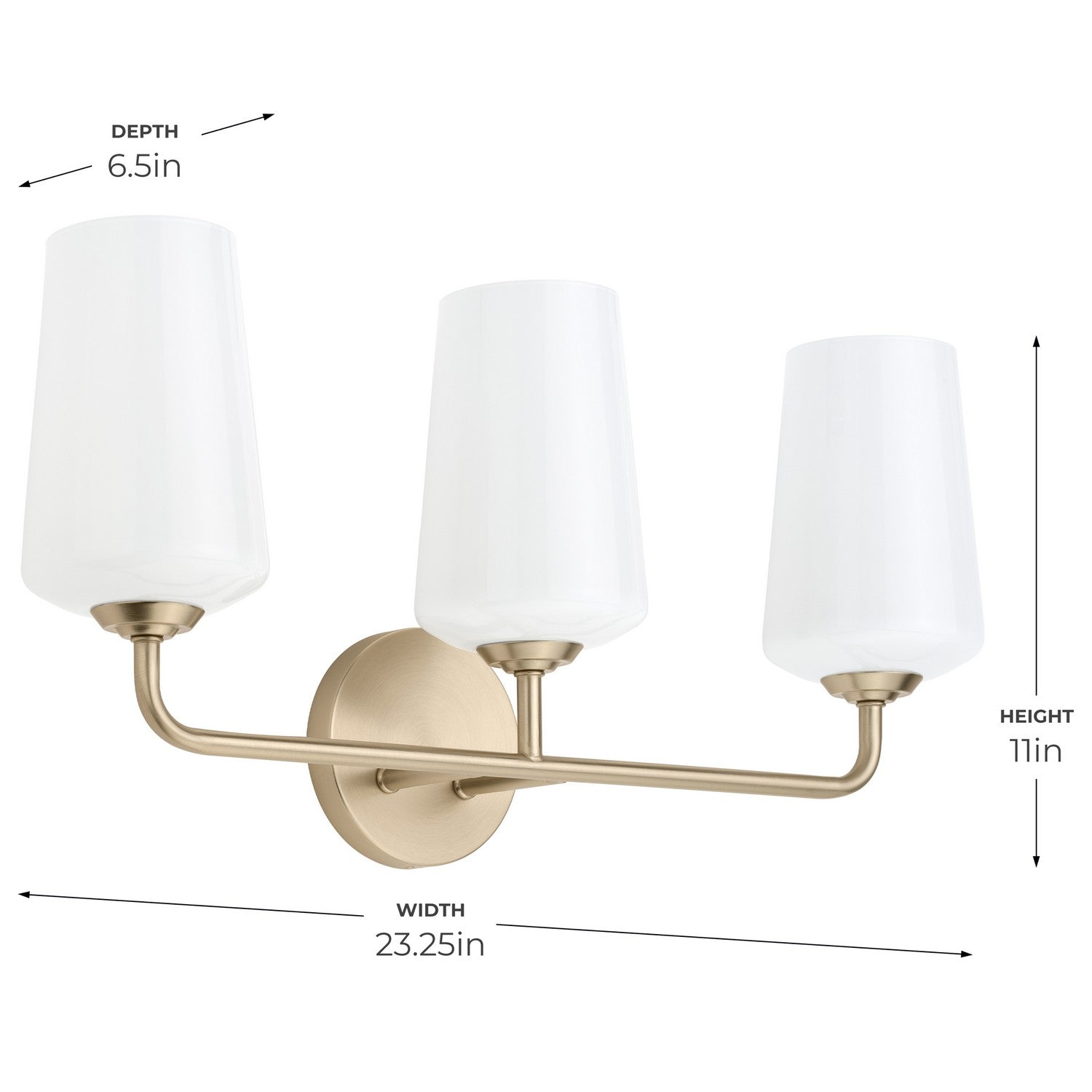 Progress Lighting - P300544-177 - Three Light Bath & Vanity - Celino - Champagne Bronze