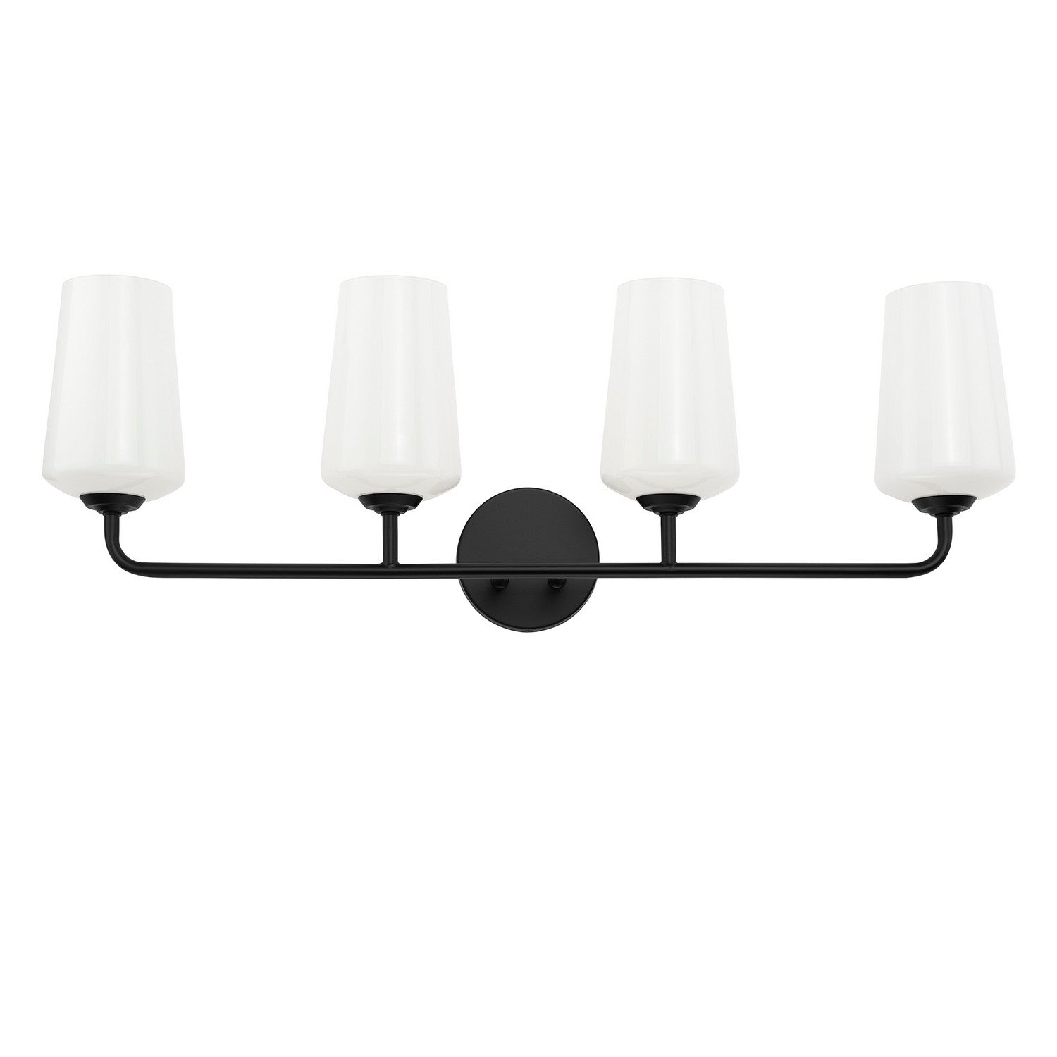 Progress Lighting - P300545-031 - Four Light Bath & Vanity - Celino - Black