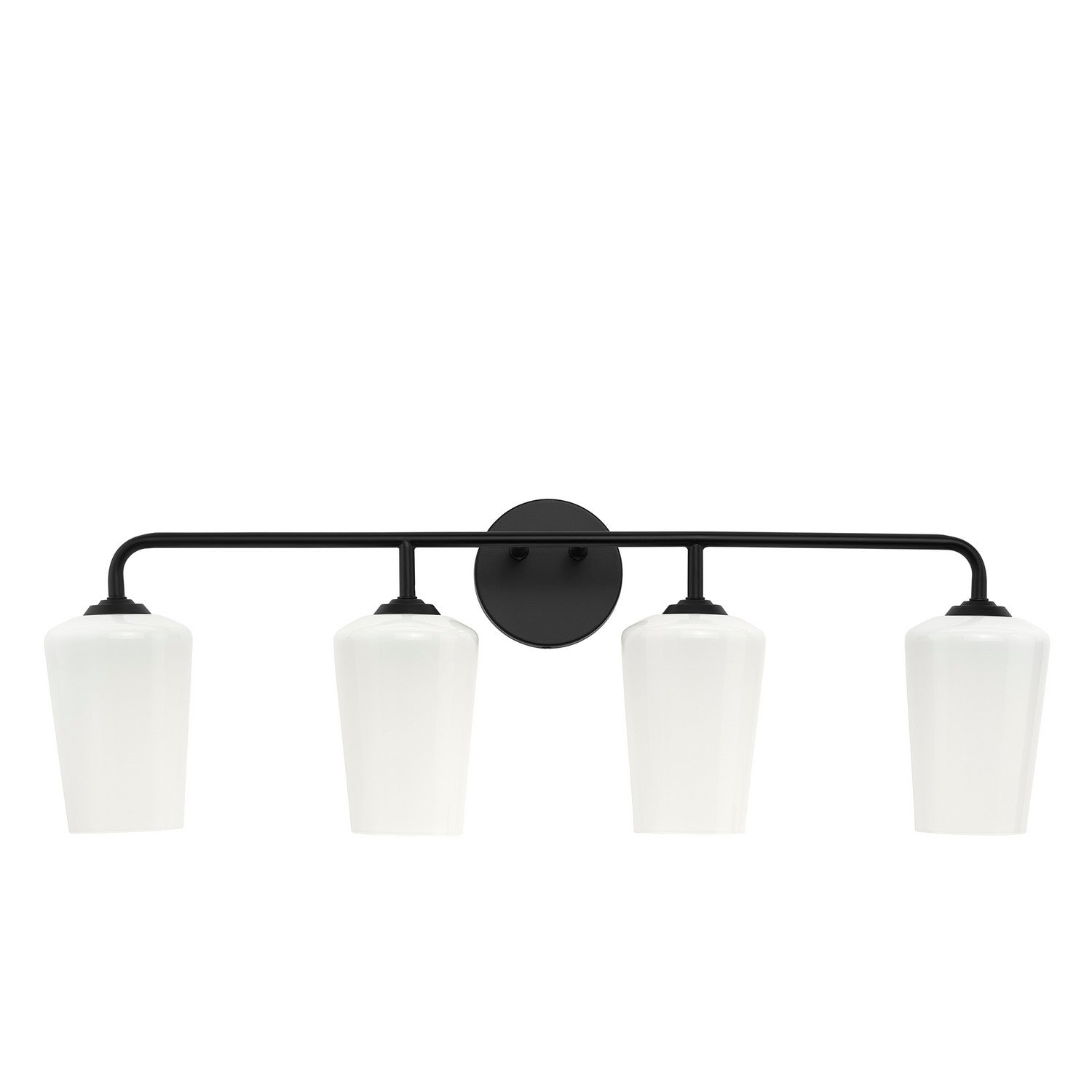 Progress Lighting - P300545-031 - Four Light Bath & Vanity - Celino - Black
