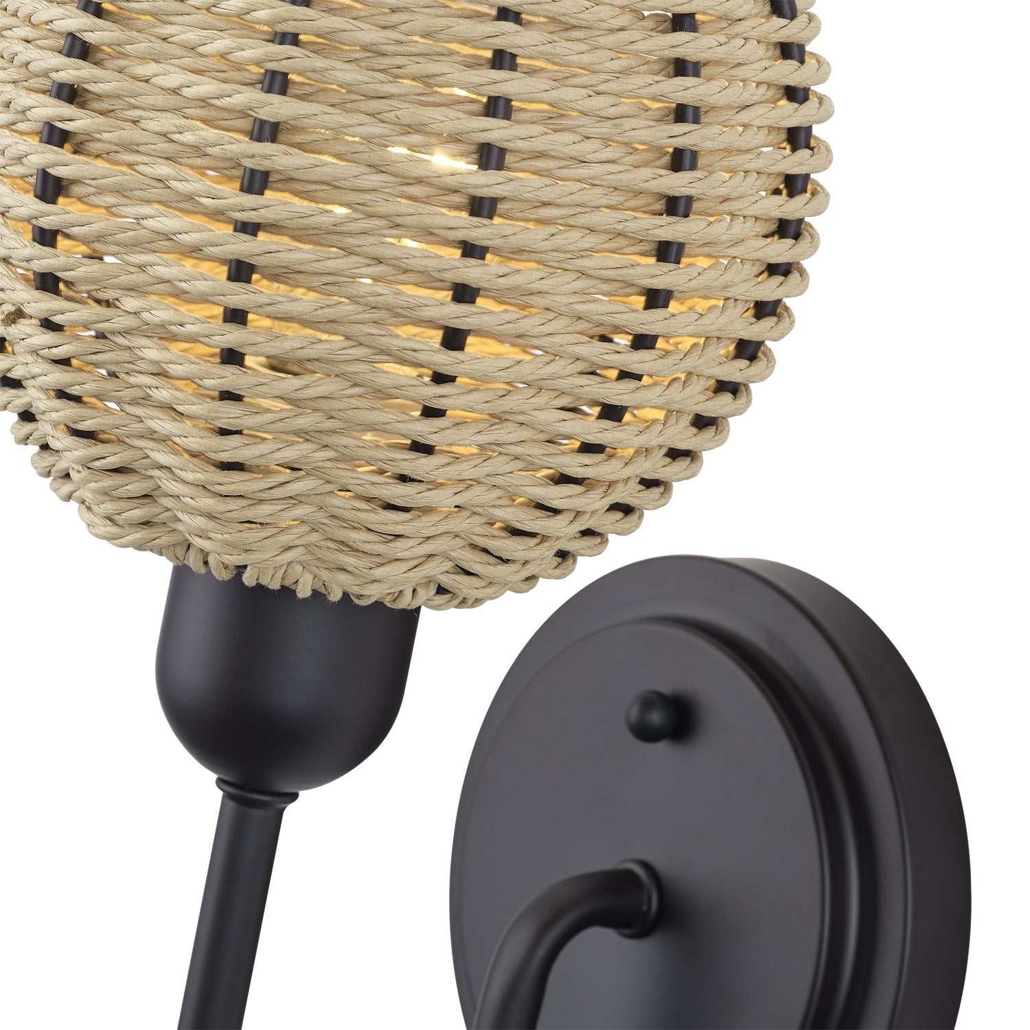 Livex Lighting - 13681-07 - One Light Wall Sconce - Summervine - Bronze