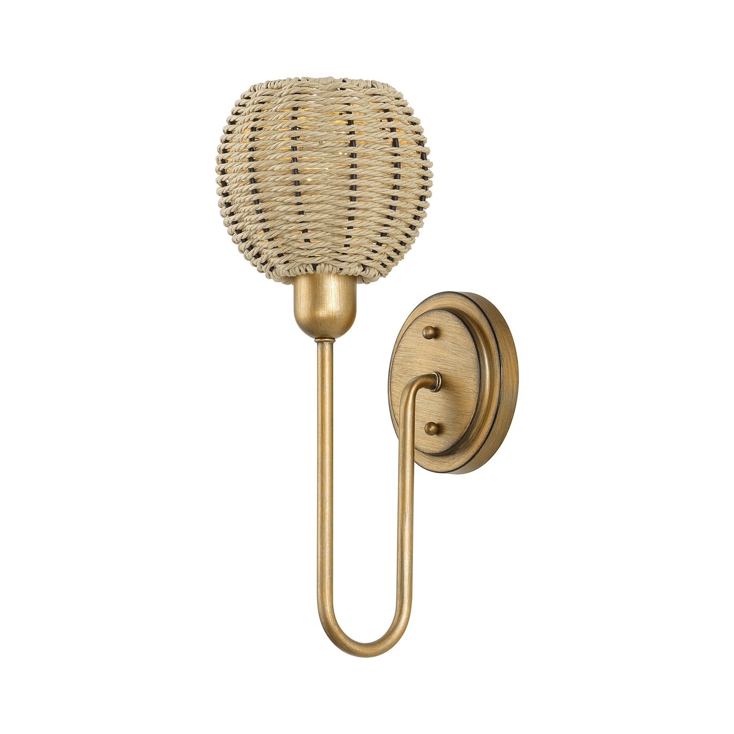 Livex Lighting - 13681-48 - One Light Wall Sconce - Summervine - Antique Gold Leaf