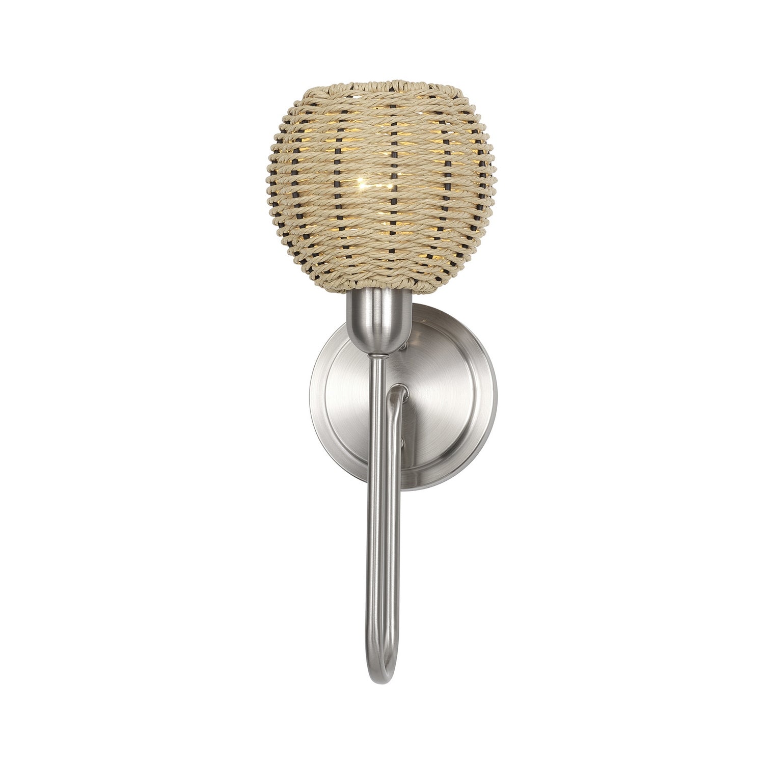 Livex Lighting - 13681-91 - One Light Wall Sconce - Summervine - Brushed Nickel