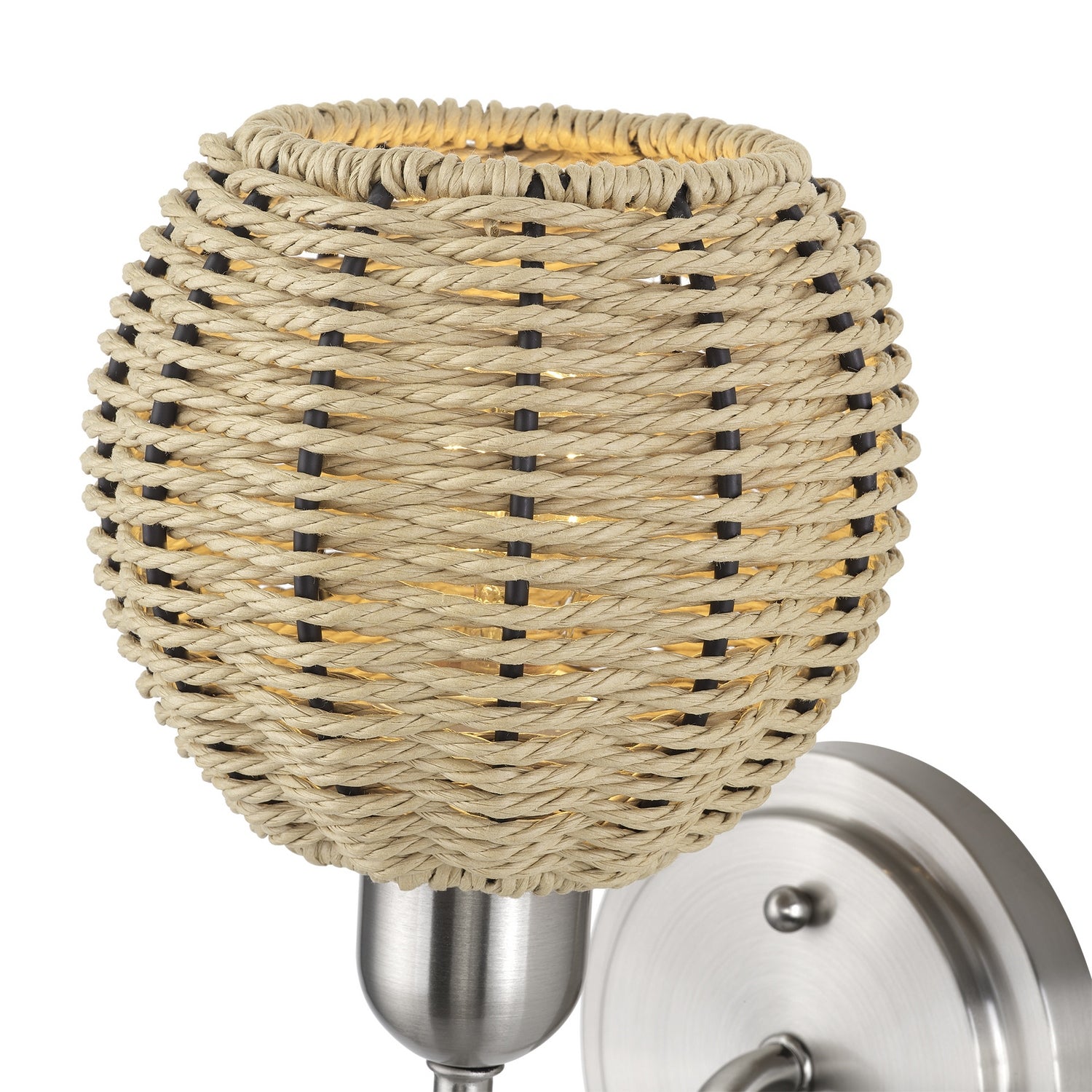 Livex Lighting - 13681-91 - One Light Wall Sconce - Summervine - Brushed Nickel