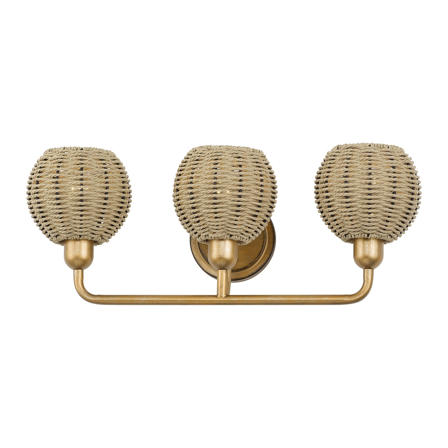 Livex Lighting - 13683-48 - Three Light Vanity - Summervine - Antique Gold Leaf