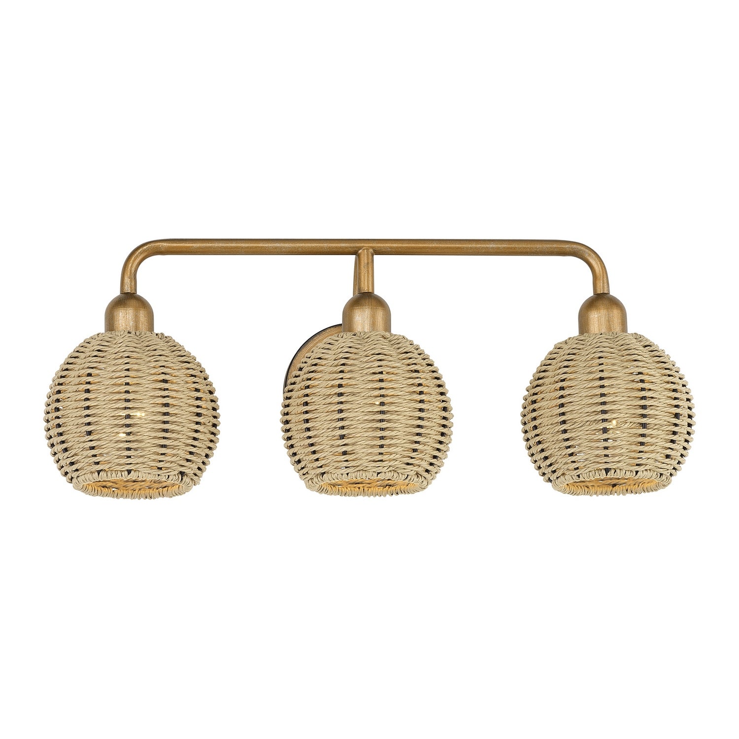 Livex Lighting - 13683-48 - Three Light Vanity - Summervine - Antique Gold Leaf