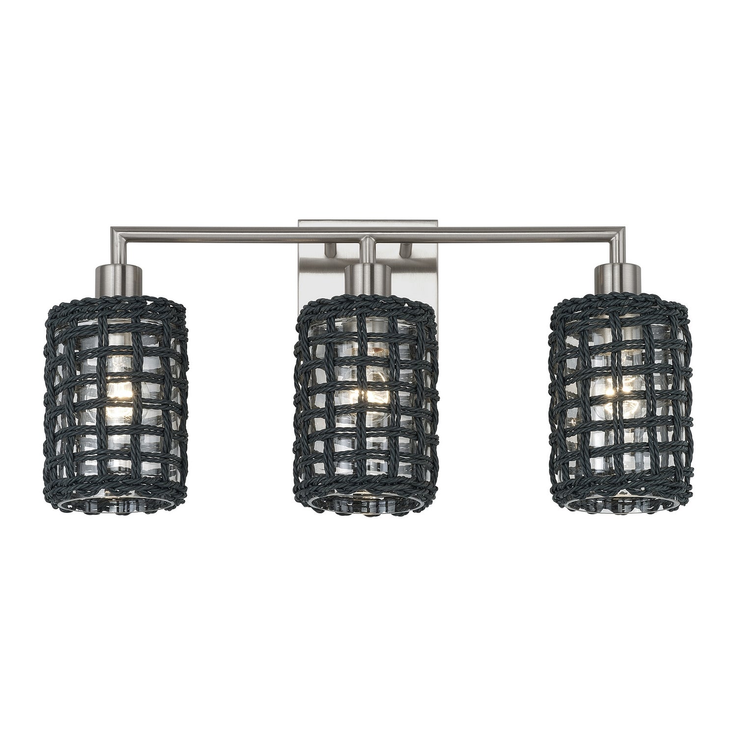Livex Lighting - 14043-91 - Three Light Vanity - Twinewell - Brushed Nickel