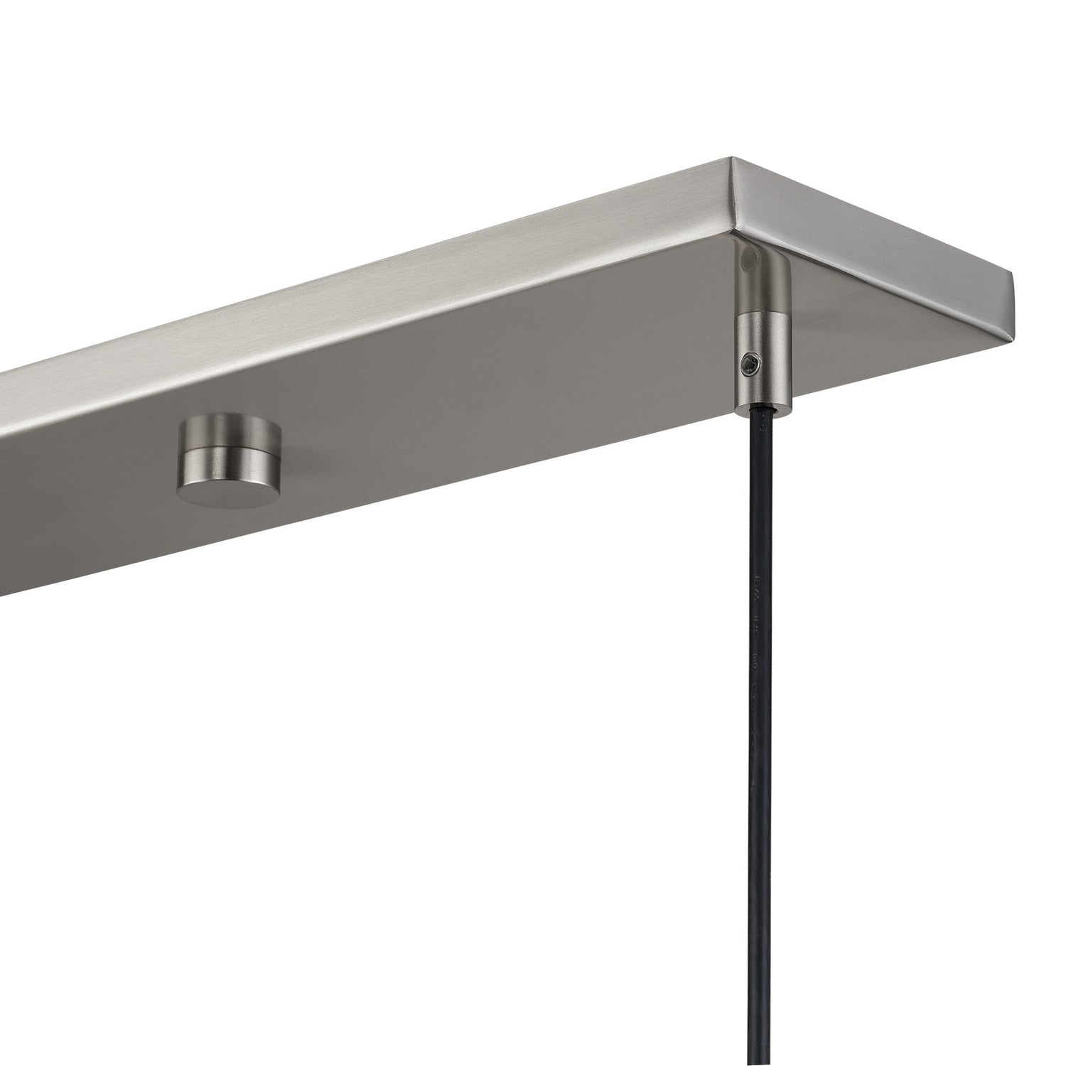 Livex Lighting - 40053-91 - Three Light Linear Chandelier - Zolana - Brushed Nickel