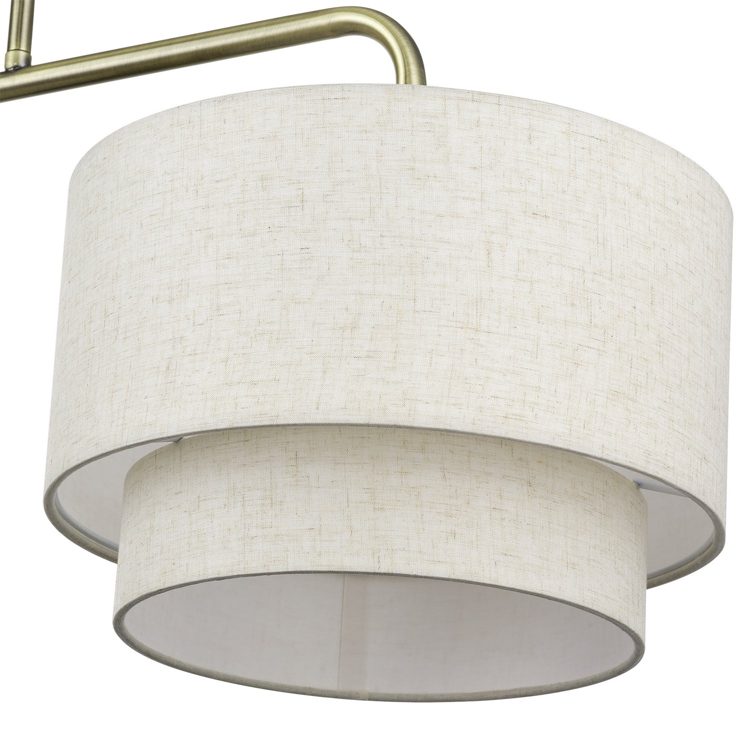 Livex Lighting - 41942-01 - Two Light Linear Chandelier - Manorwood - Antique Brass