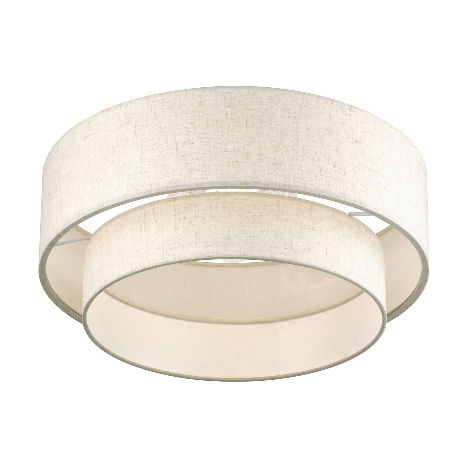 Livex Lighting - 41945-92 - Three Light Semi-Flush Mount - Manorwood - English Bronze