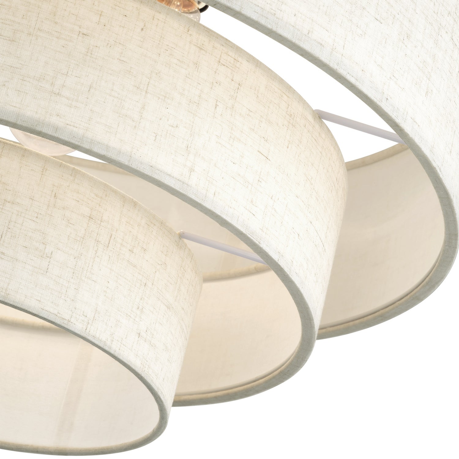 Livex Lighting - 41948-01 - Five Light Semi-Flush Mount - Manorwood - Antique Brass
