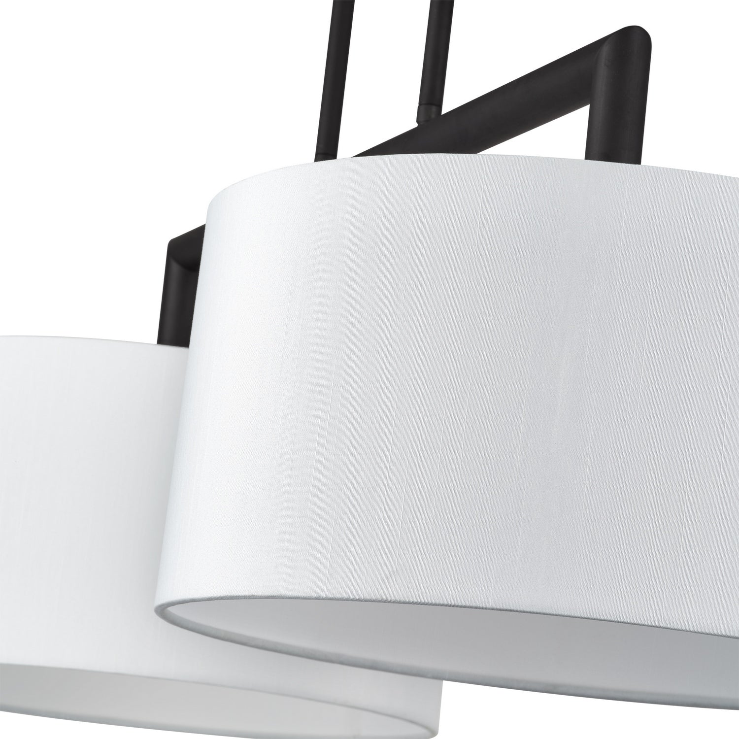 Livex Lighting - 45492-04 - Two Light Linear Chandelier - Meridian - Black