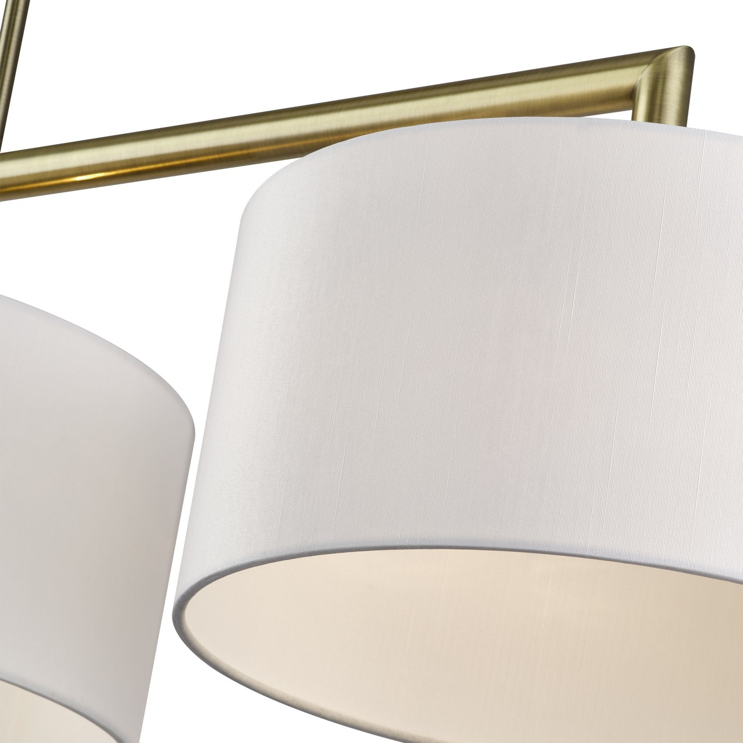 Livex Lighting - 45493-01 - Three Light Linear Chandelier - Meridian - Antique Brass