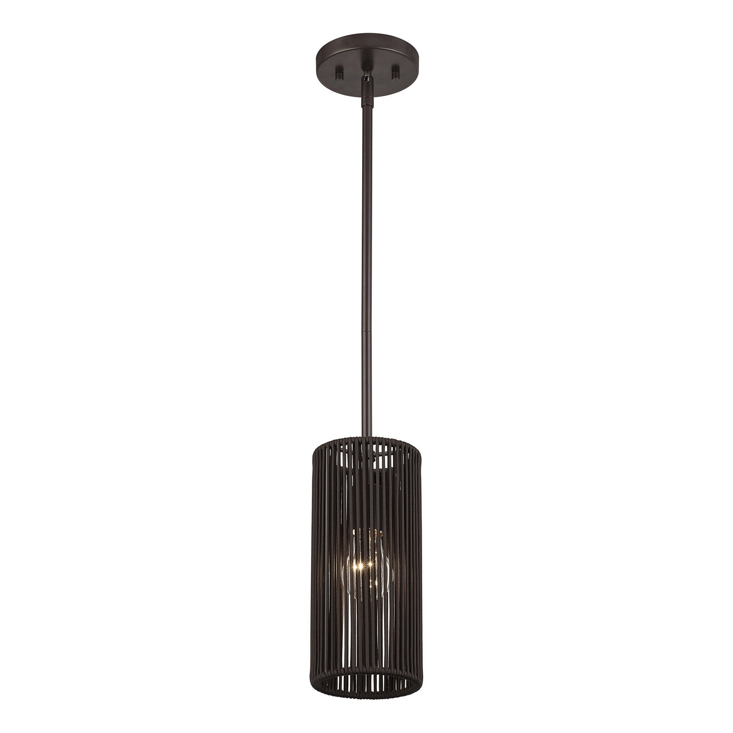 Livex Lighting - 49121-92 - One Light Mini Pendant - Acordia - English Bronze