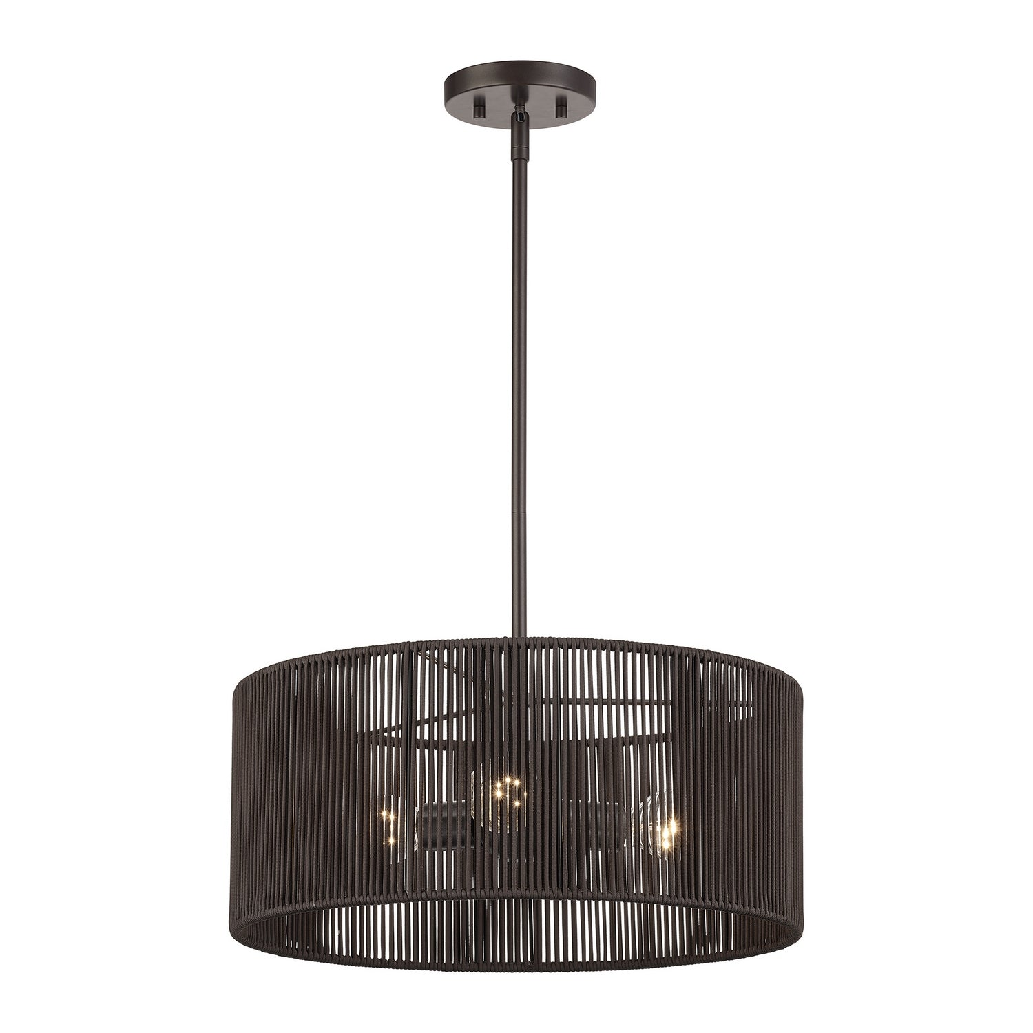 Livex Lighting - 49123-92 - Three Light Chandelier - Acordia - English Bronze