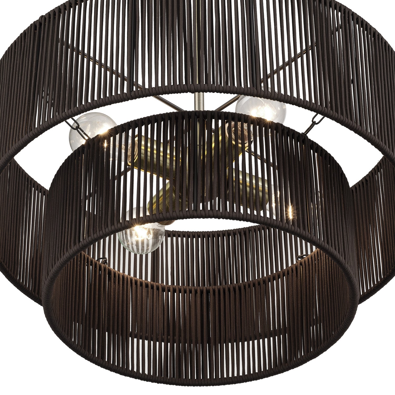 Livex Lighting - 49125-01 - Four Light Chandelier - Acordia - Antique Brass