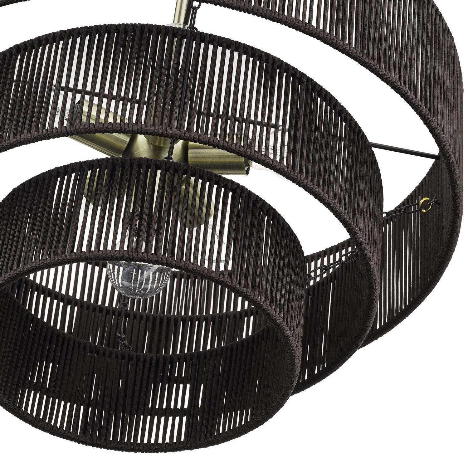 Livex Lighting - 49126-01 - Six Light Chandelier - Acordia - Antique Brass