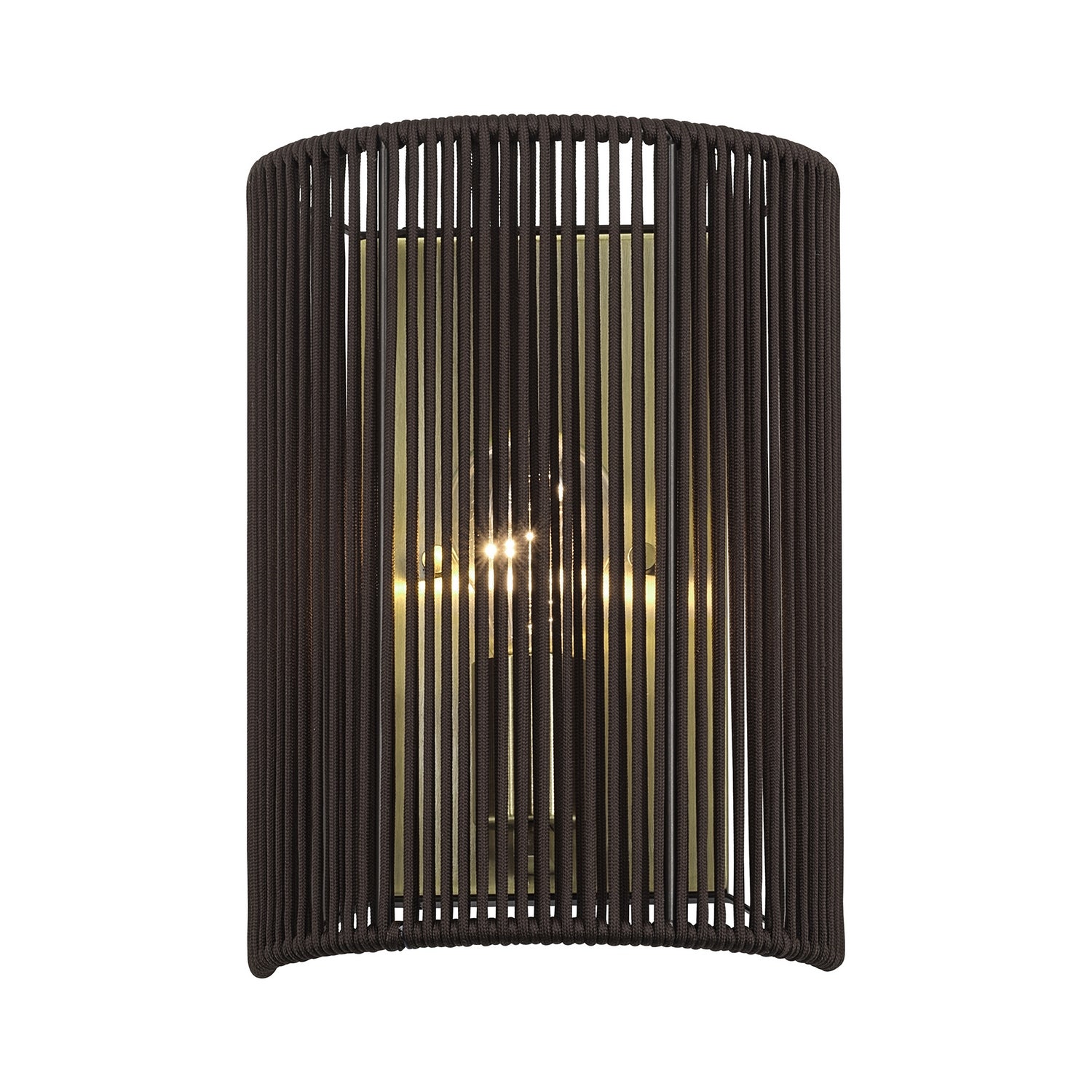 Livex Lighting - 49137-01 - One Light Wall Sconce - Acordia - Antique Brass