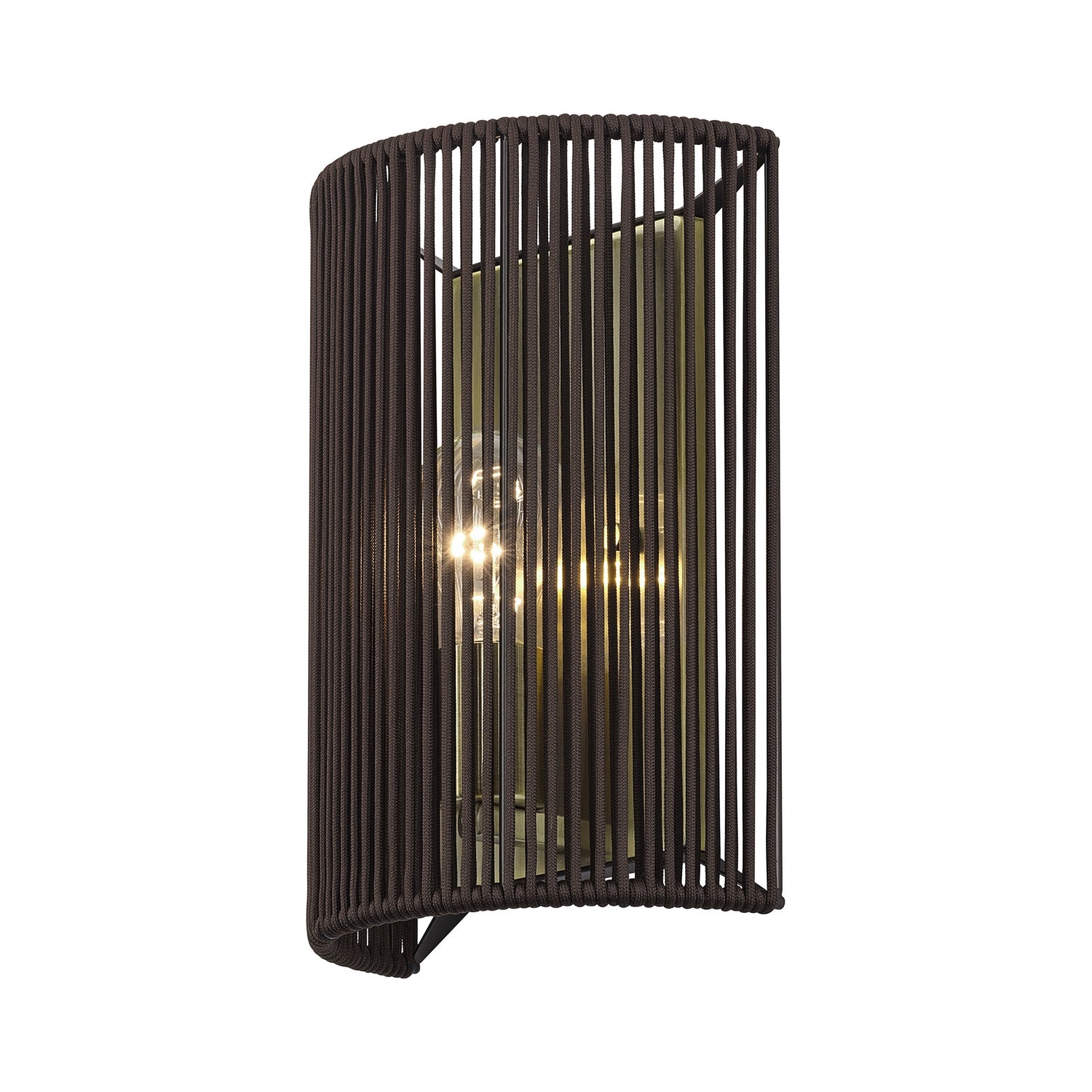 Livex Lighting - 49137-01 - One Light Wall Sconce - Acordia - Antique Brass