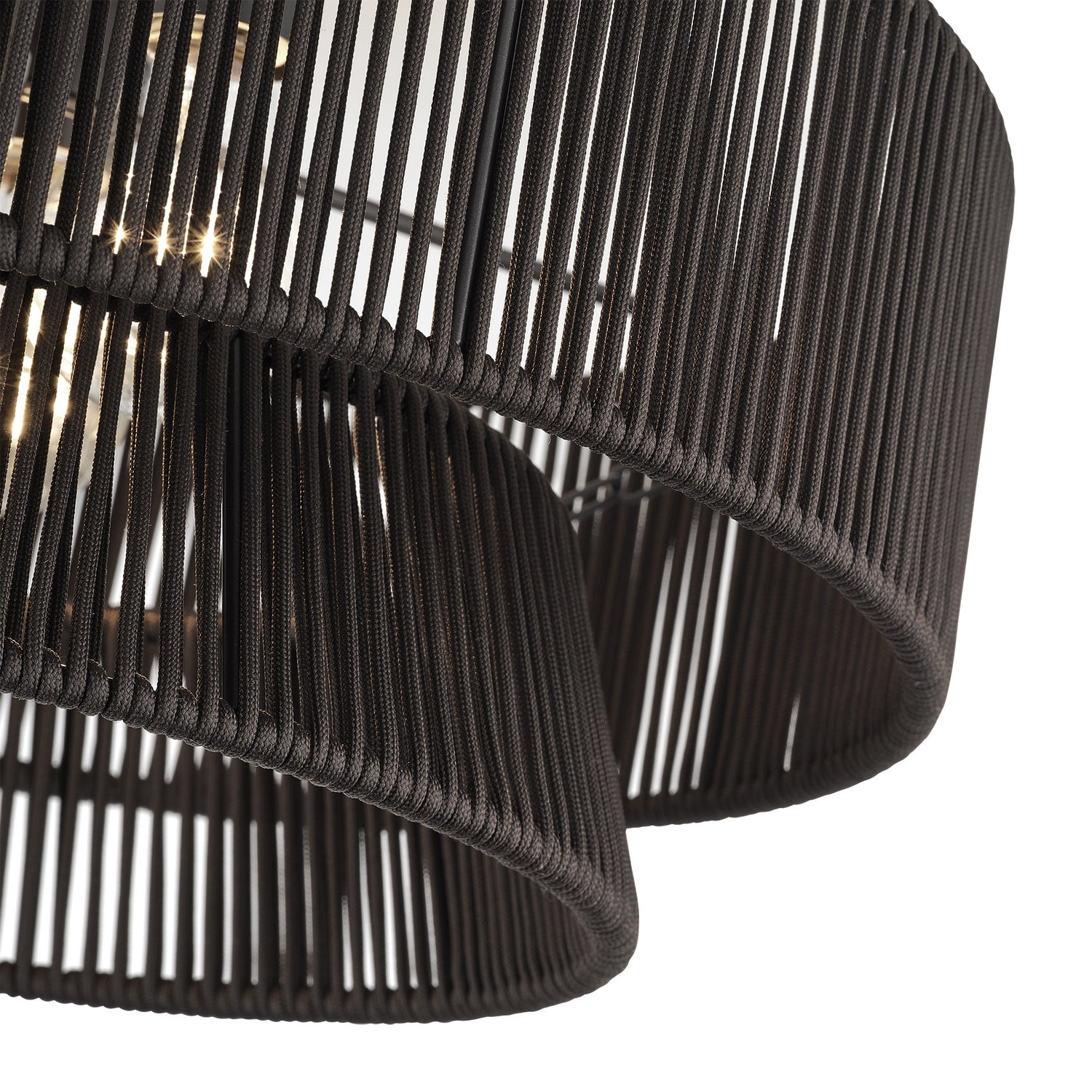 Livex Lighting - 49148-92 - Four Light Semi-Flush Mount - Florell - English Bronze