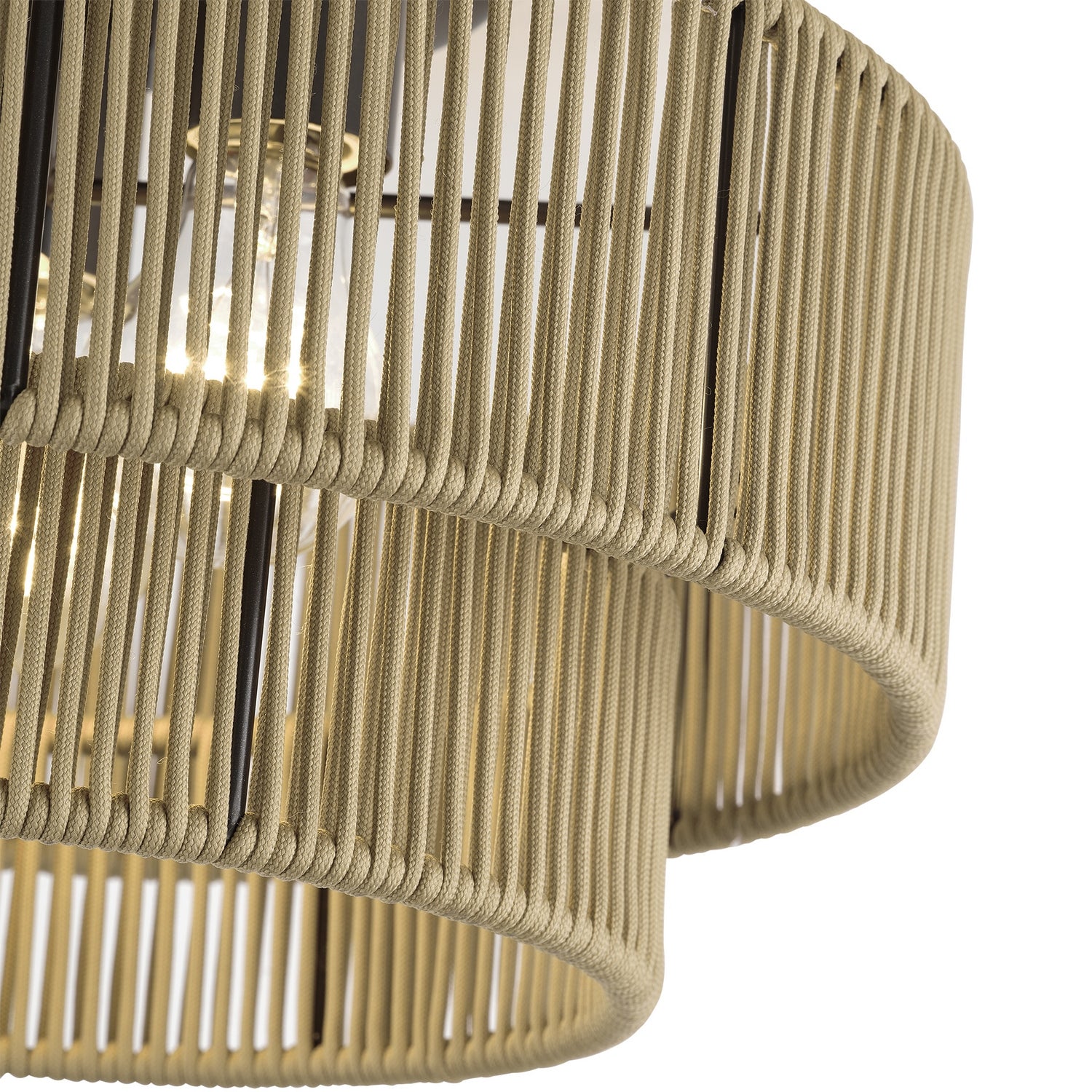 Livex Lighting - 53143-92 - Three Light Semi-Flush Mount - Acordia - English Bronze
