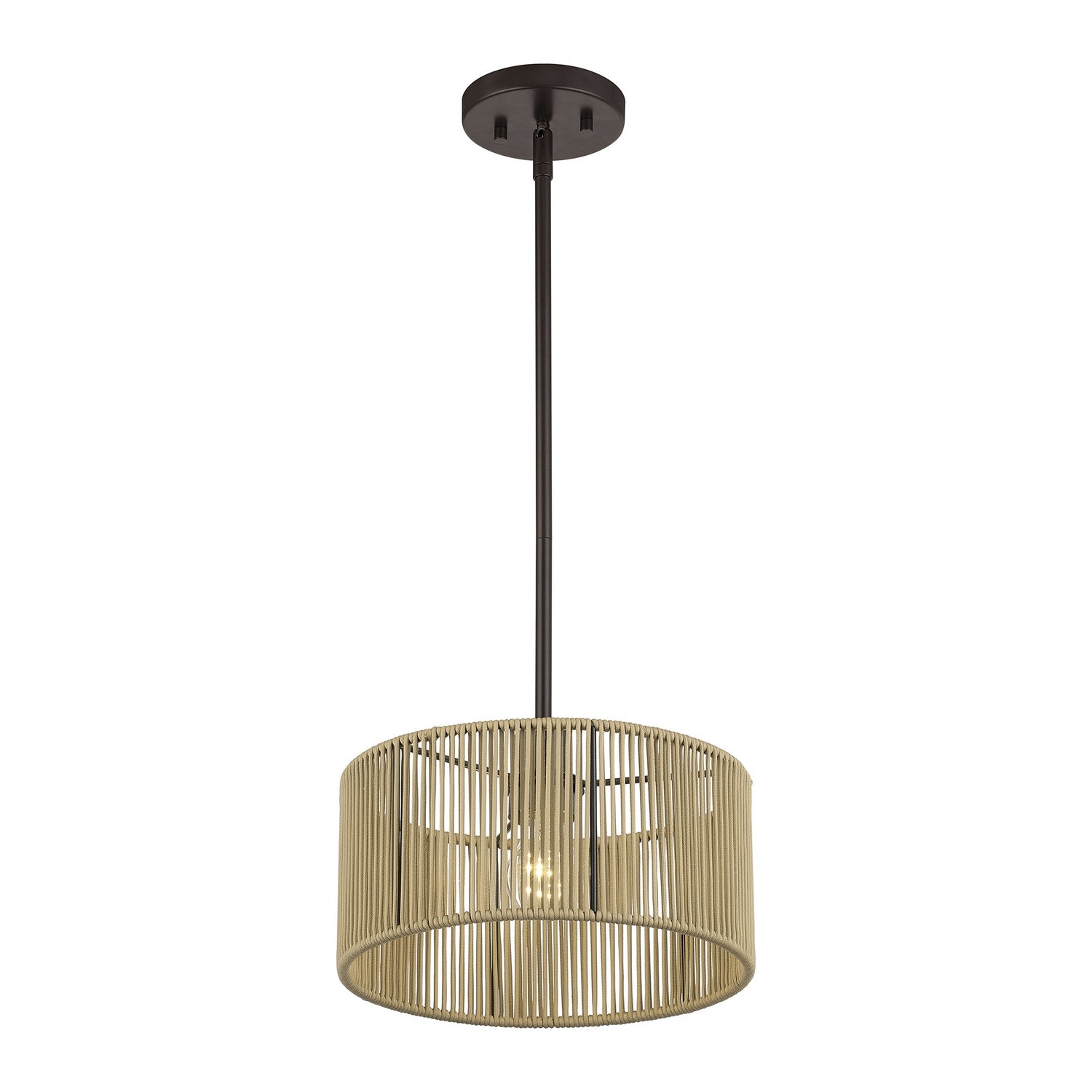 Livex Lighting - 53152-92 - One Light Pendant - Acordia - English Bronze