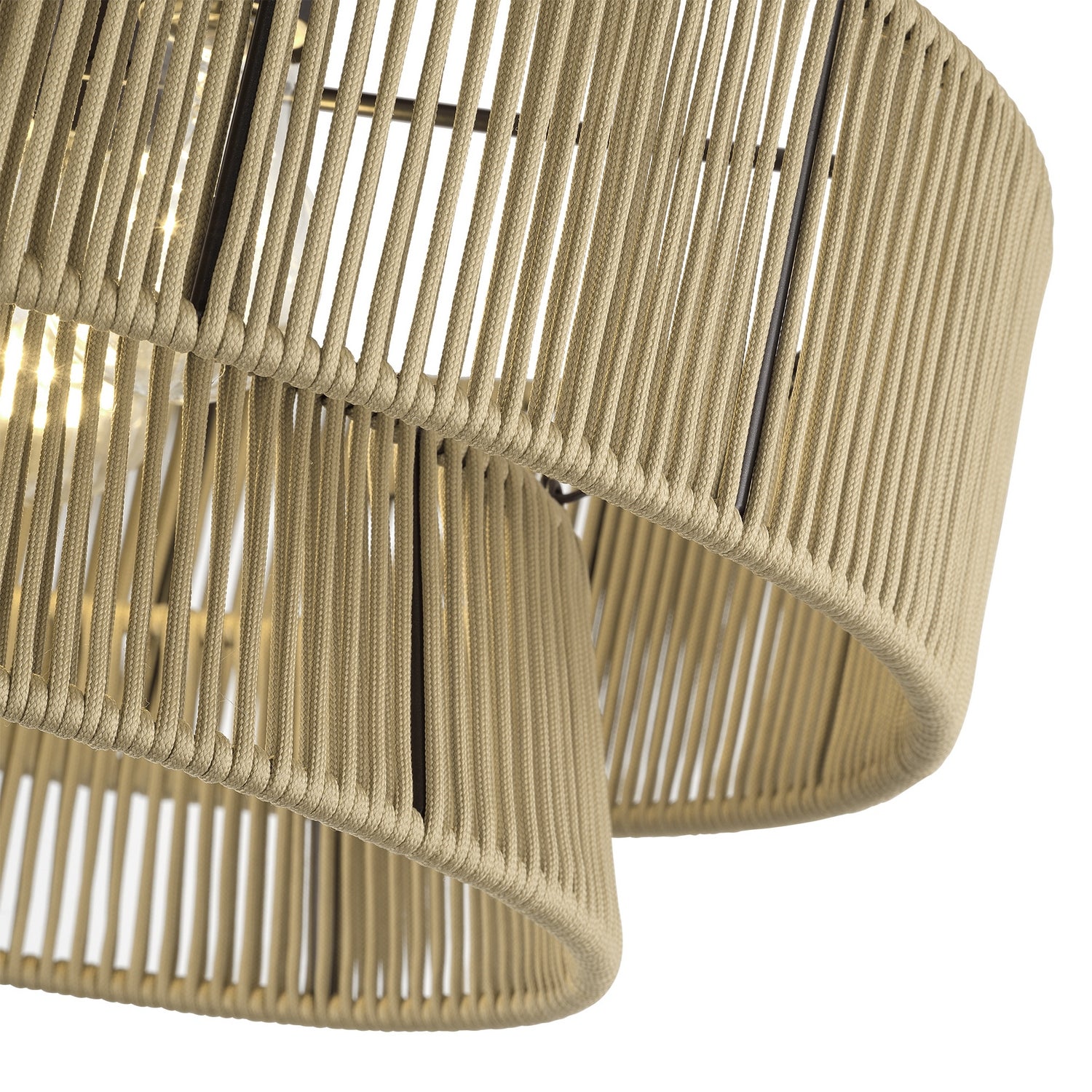 Livex Lighting - 53166-92 - Three Light Semi-Flush Mount - Florell - English Bronze