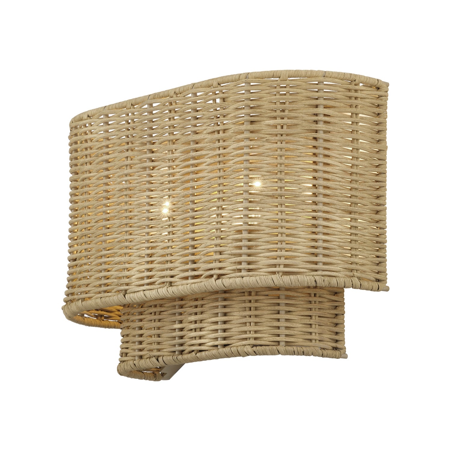 Livex Lighting - 60037-48 - Two Light Wall Sconce - Weavington - Antique Gold Leaf