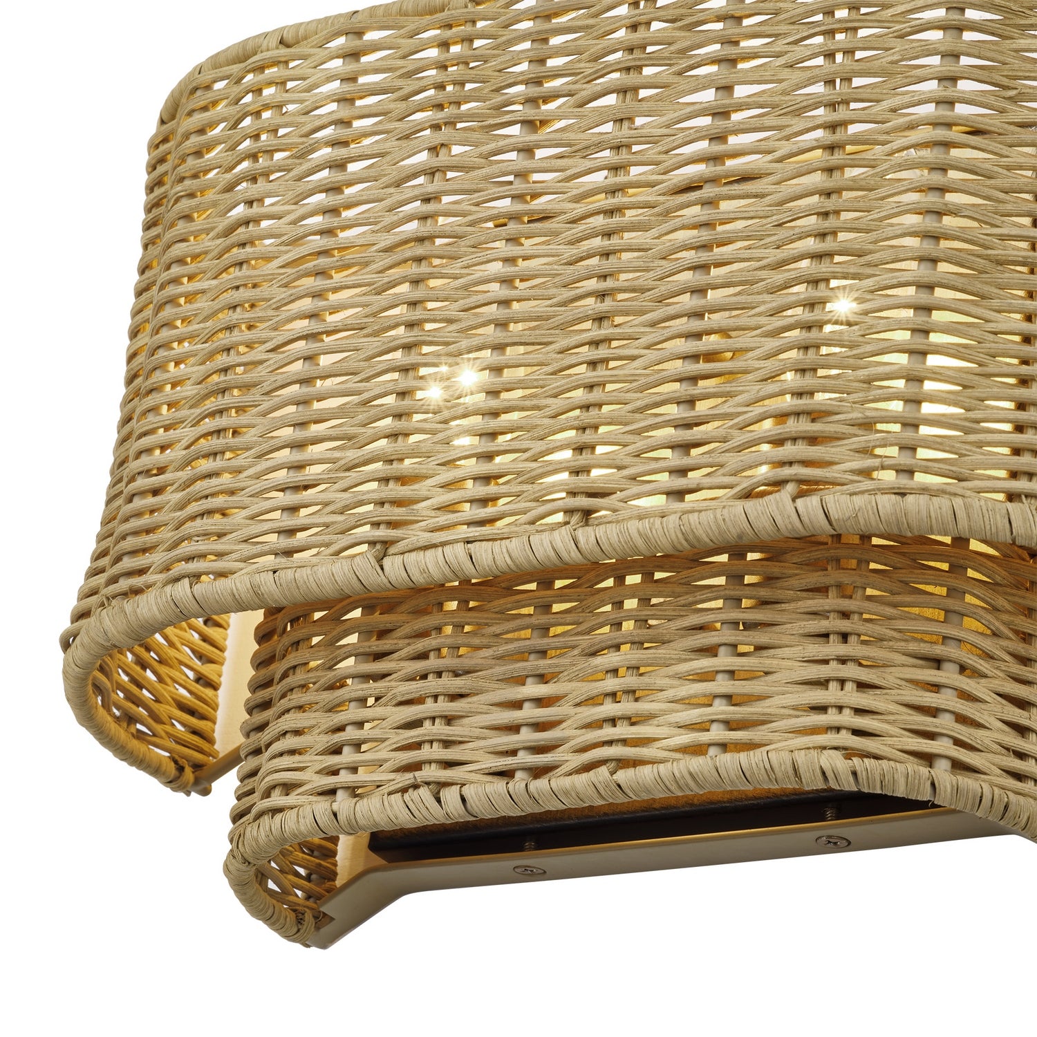 Livex Lighting - 60037-48 - Two Light Wall Sconce - Weavington - Antique Gold Leaf